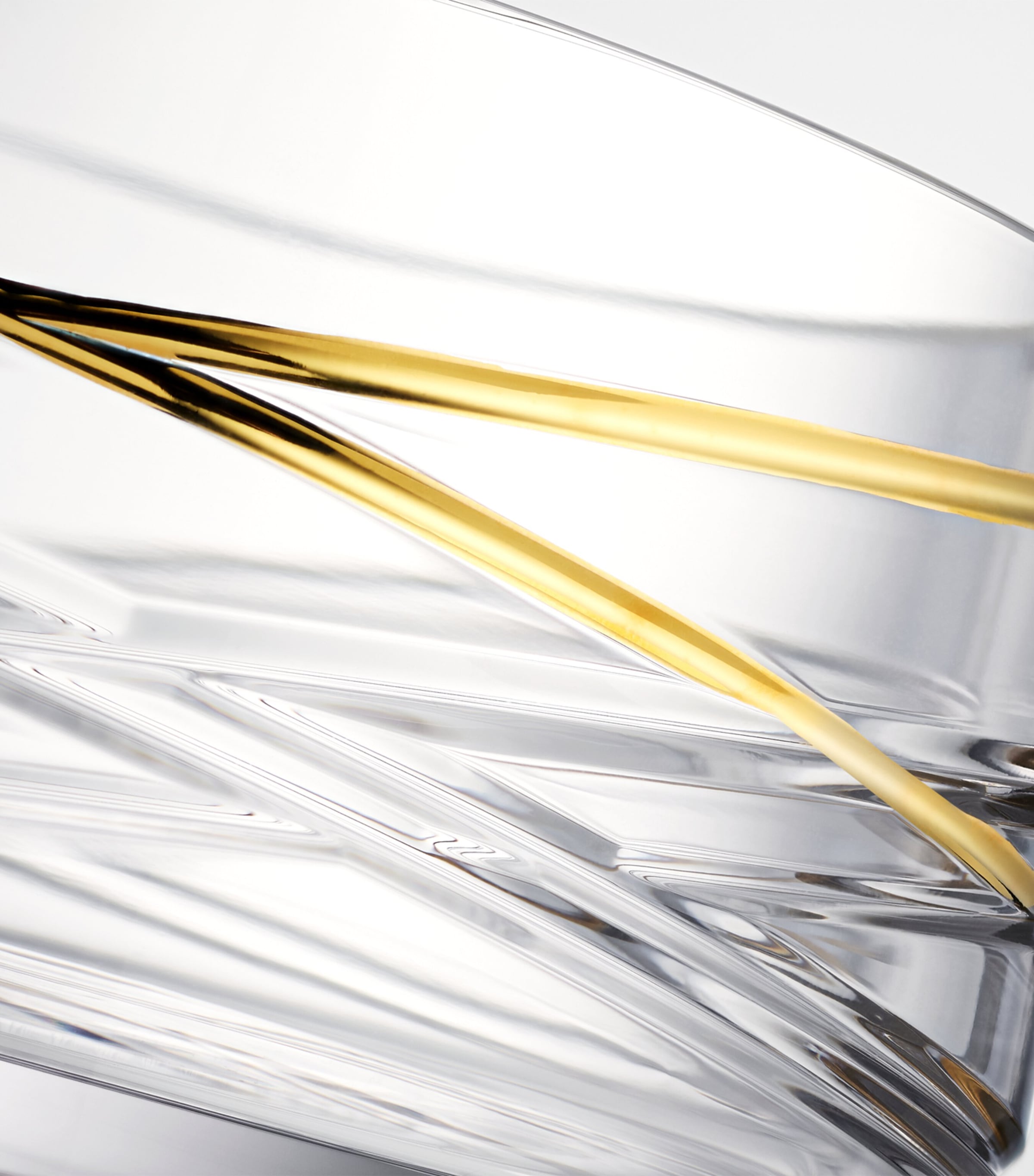 Glass Mastercraft Aran Bottle Coaster (8cm x 13cm) CLEAR Image 3