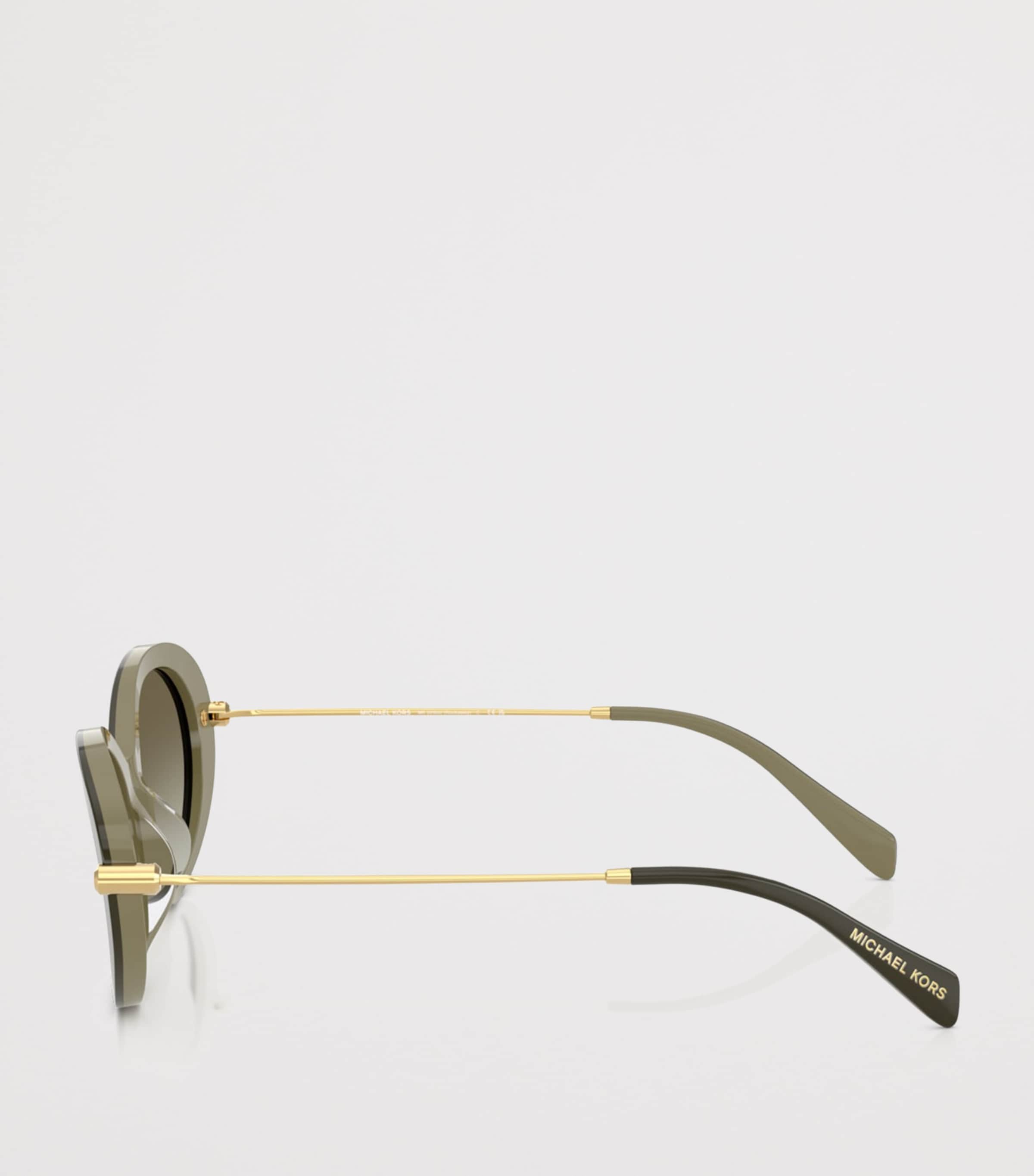 Michael Kors Rockaway Oval Sunglasses Green Image 3