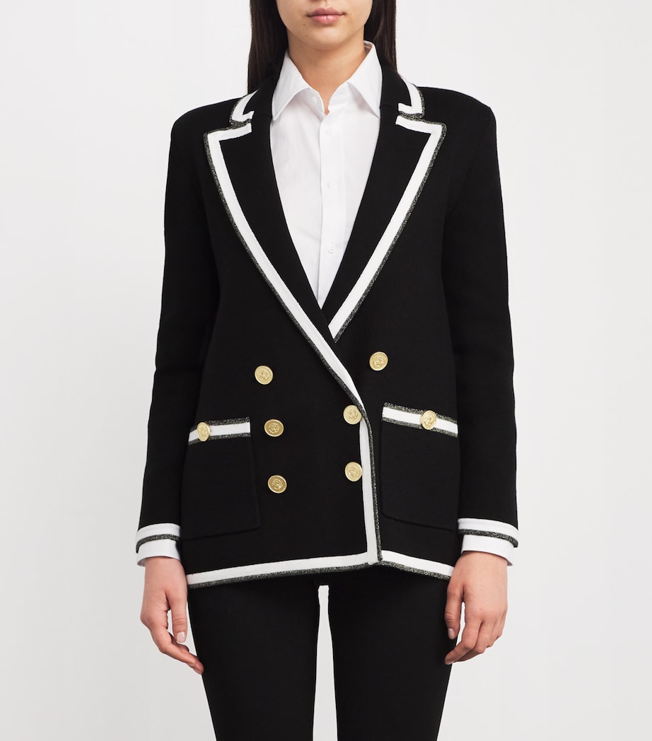 L'Agence Womens Double-Breasted Kenji Blazer Bwgl Image 4