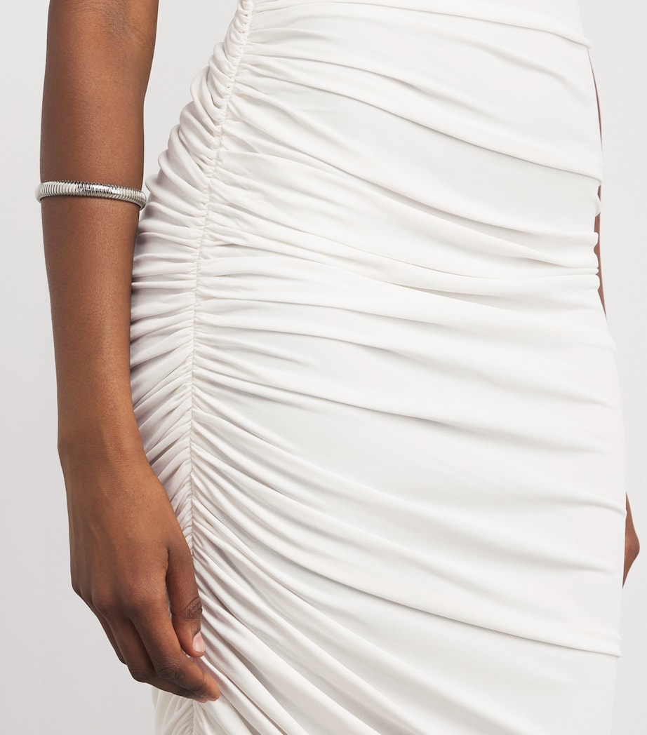 Piazza Maxi Dress 100 WHITE Image 6