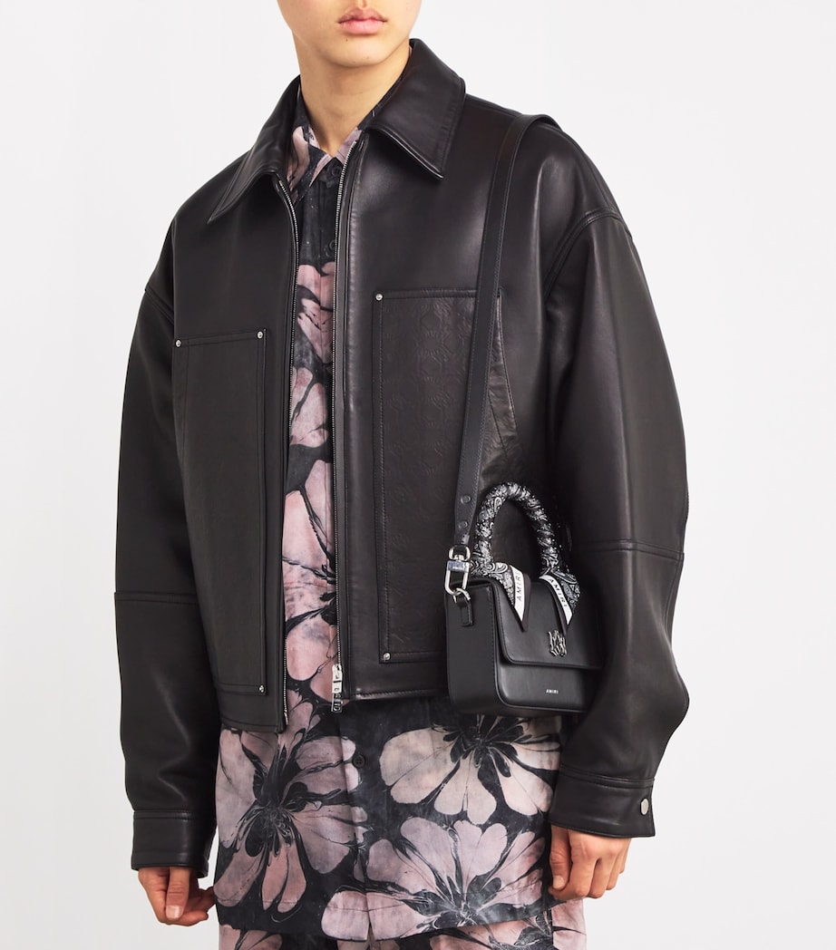 Leather Micro MA Bag BLACK Image 2