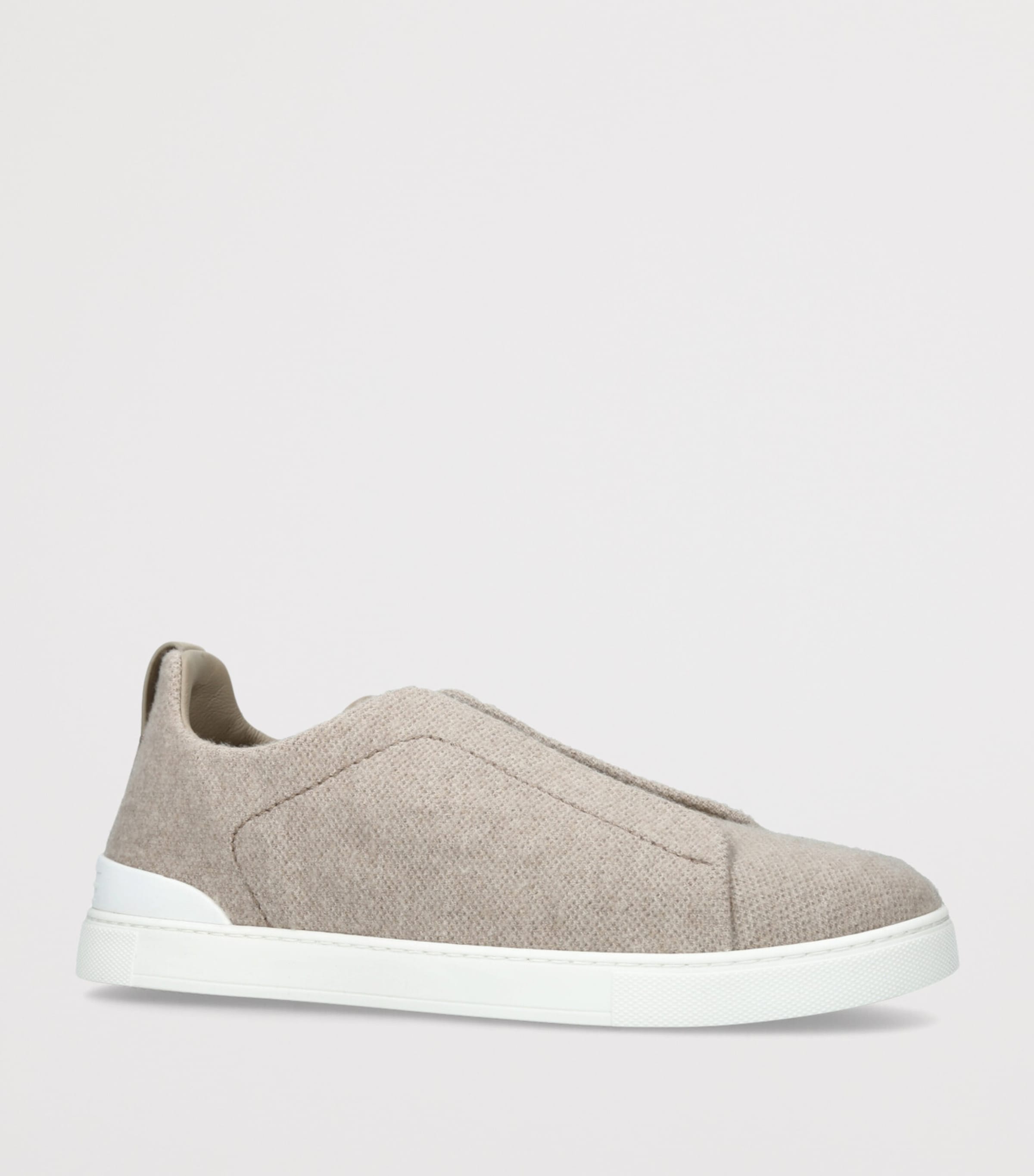 Oasi Cashmere Triple Stitch Sneakers GREY/LIGHT Image 3