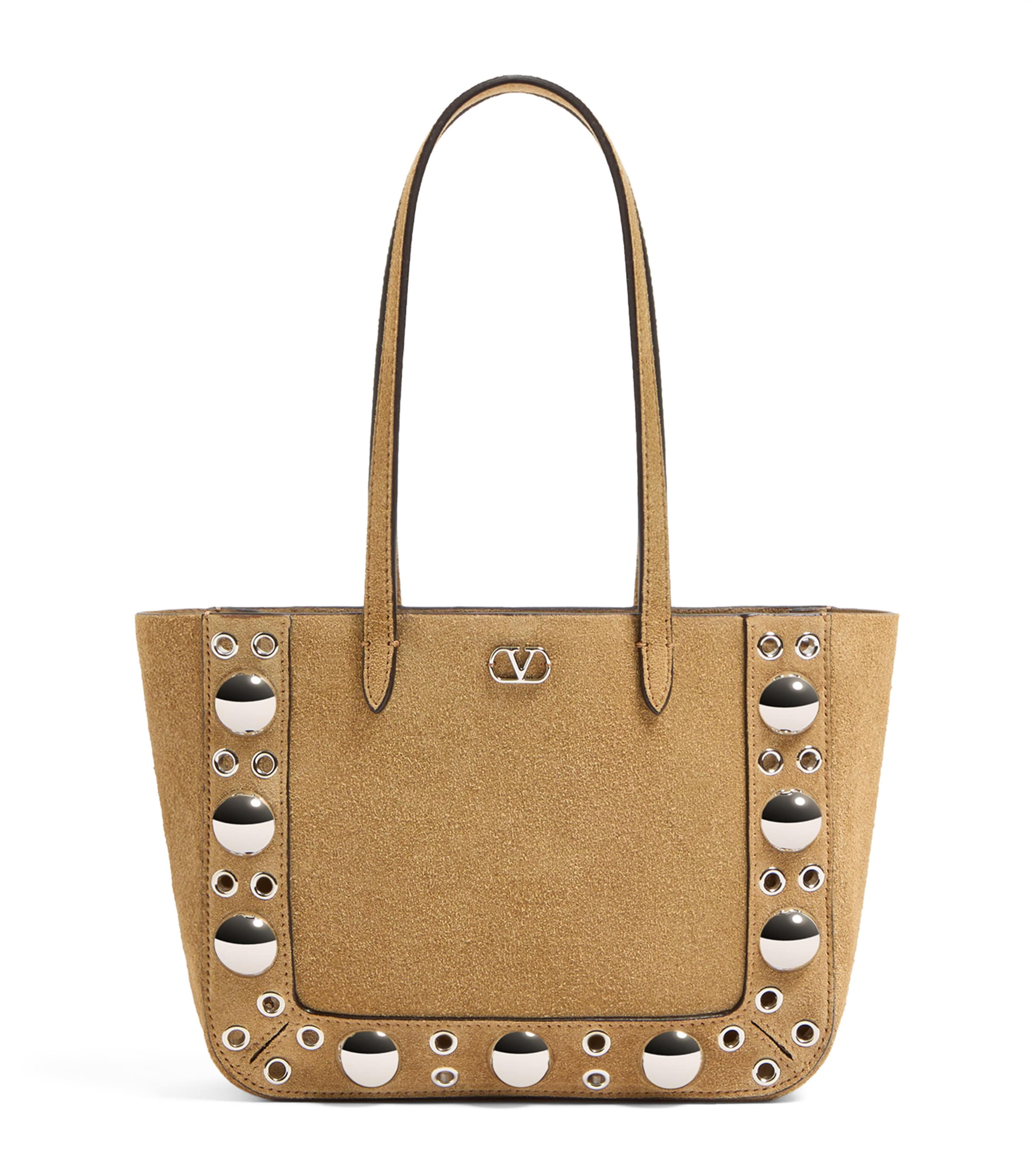 Valentino Garavani Mini Suede Nellcôte Shoulder Bag