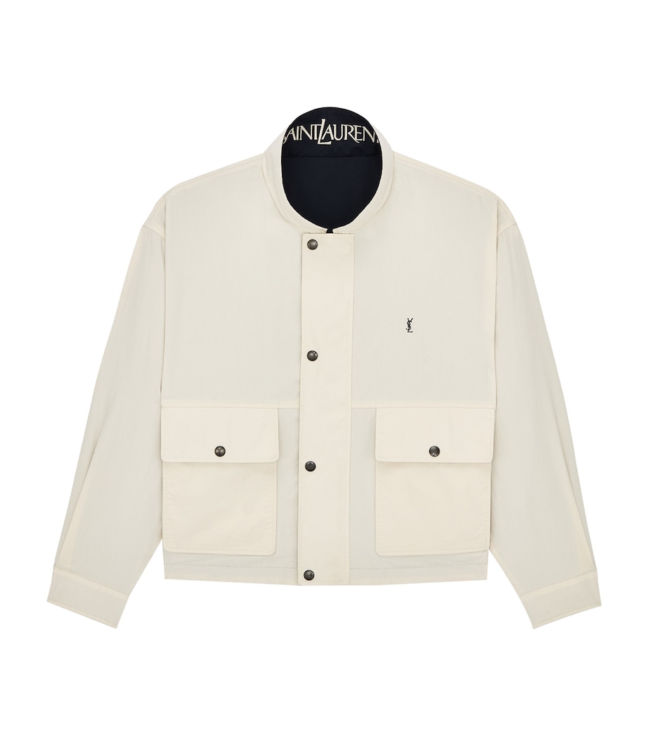 Saint Laurent Mens Cotton Reversible Jacket Image 4