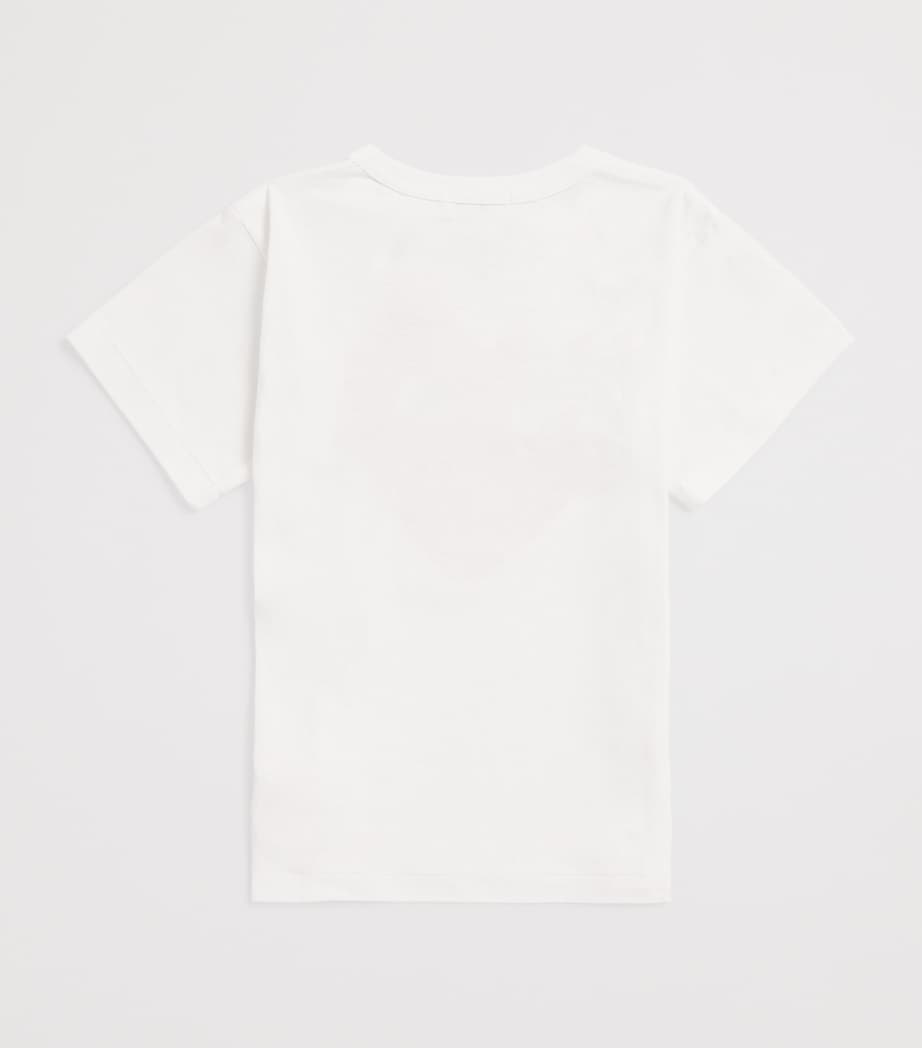 Comme Des Garçons Cotton Heart Logo T-Shirt (2-6 Years) Image 2