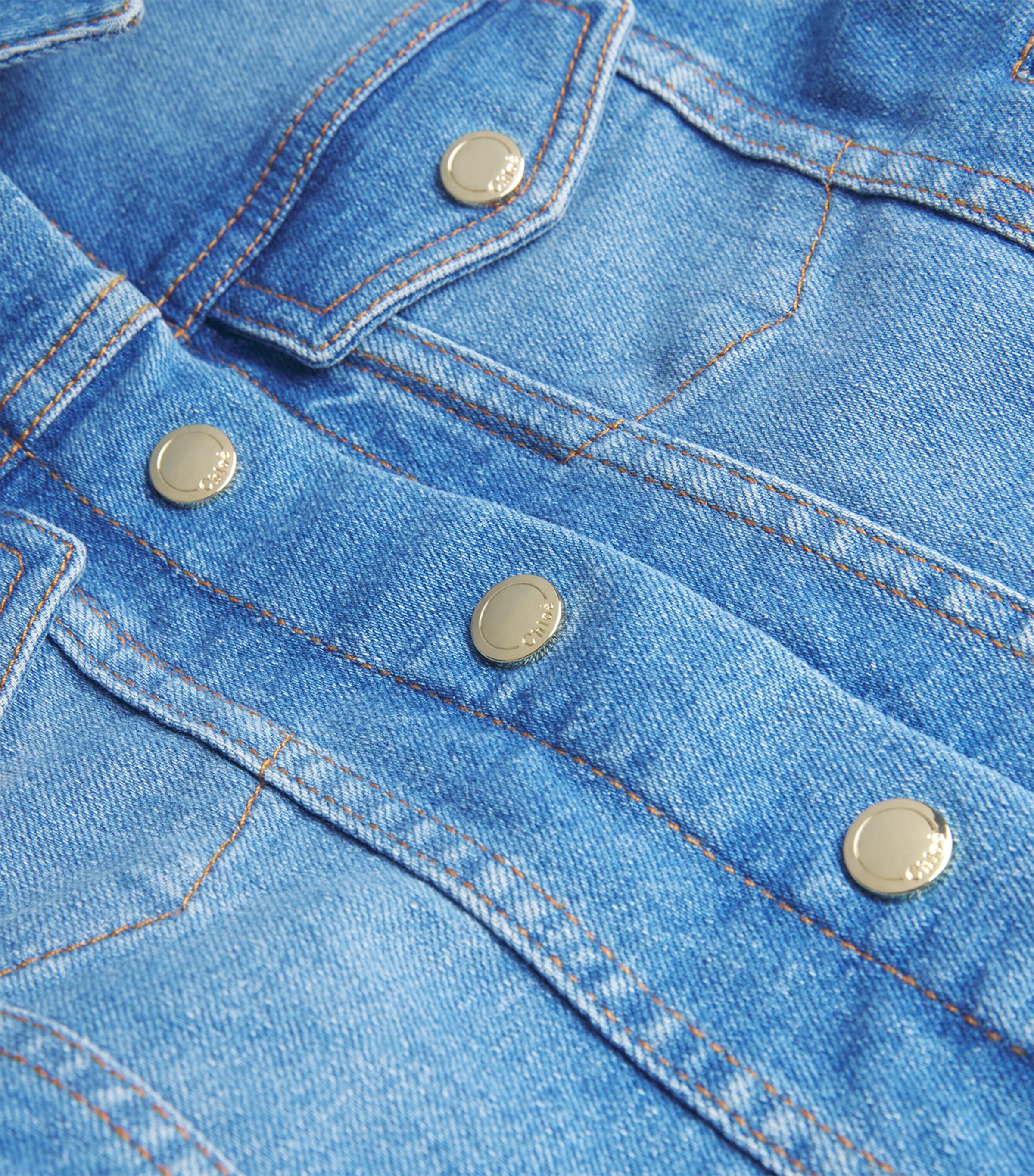 Chloe kidsジャケット14 Chloé Kids Blue Denim Jacket (4-14 Years) | Harrods US