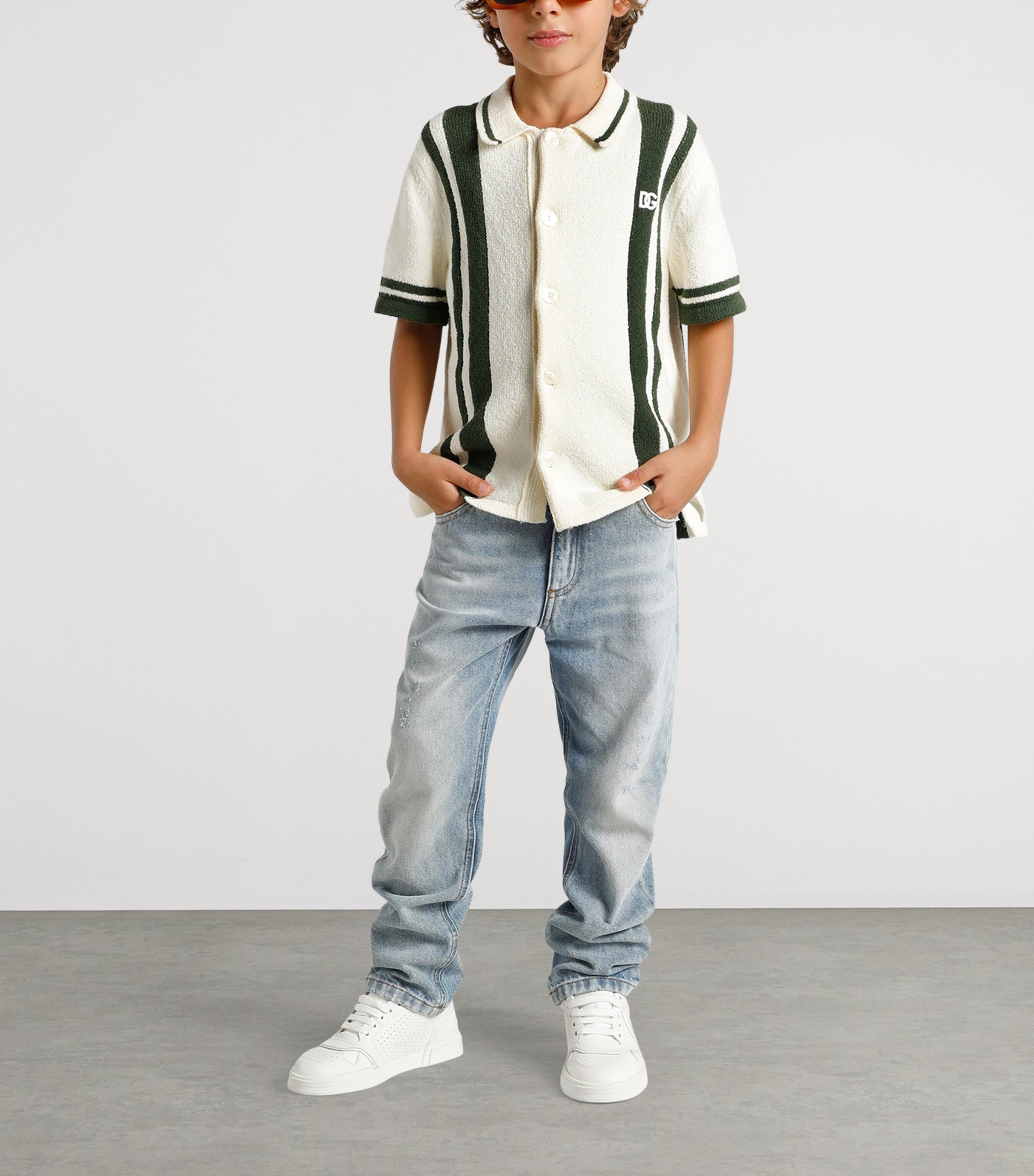 Dolce&Gabbana Kids Straight Jeans (8-12+ Years) Combined Colou Image 2