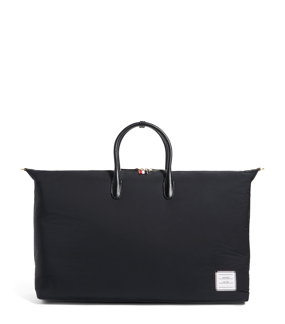 Twill Duffle Bag BLACK Image 1