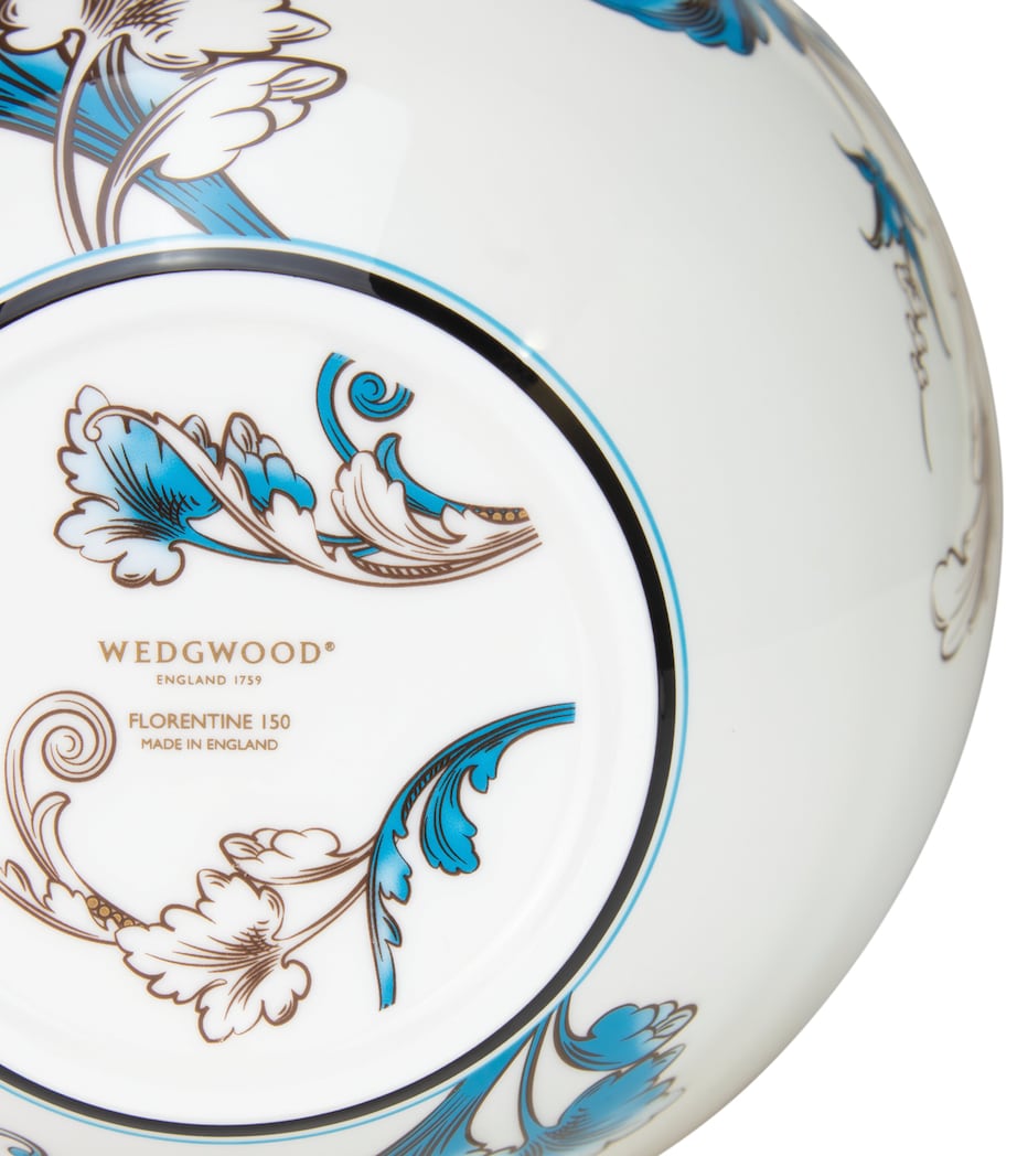 Florentine Turquoise Lidded Vase (25cm) MULTI Image 4