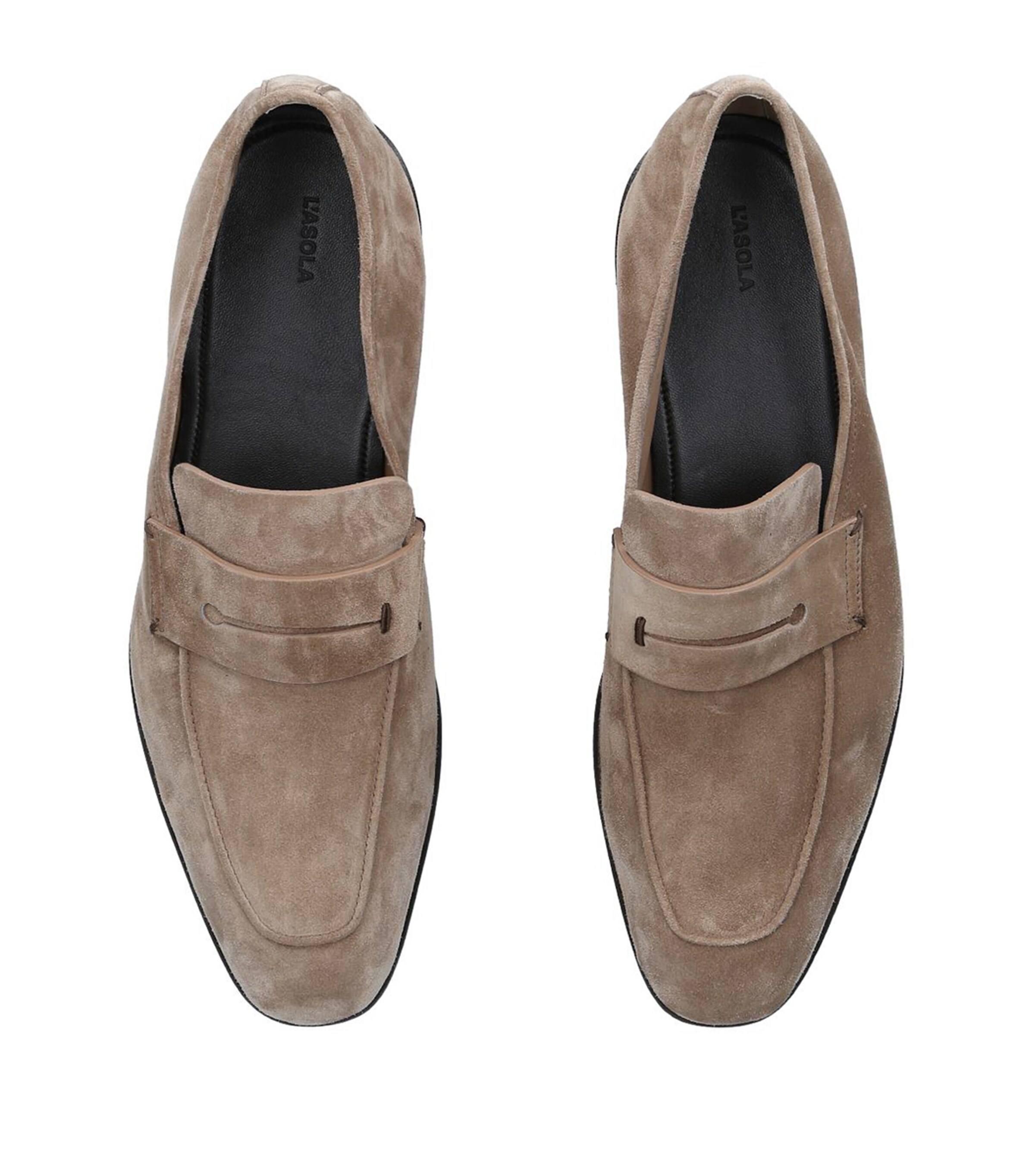 【関税込み】ZEGNA ブラウン ソフトカーフ L'asola ローファー L'Asola suede loafers in brown - Zegna | Mytheresa