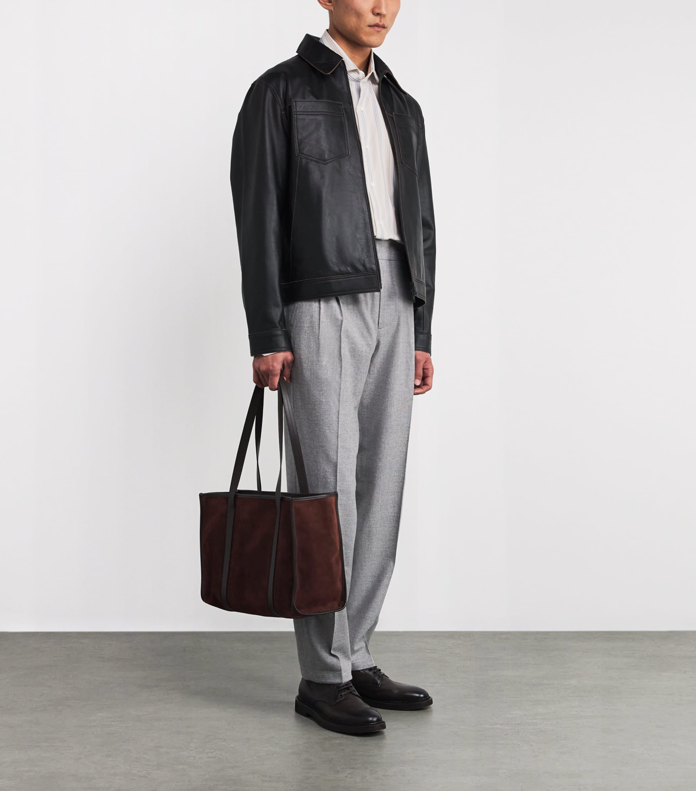 Cotton Stripe Dress Shirt 1 Image 2