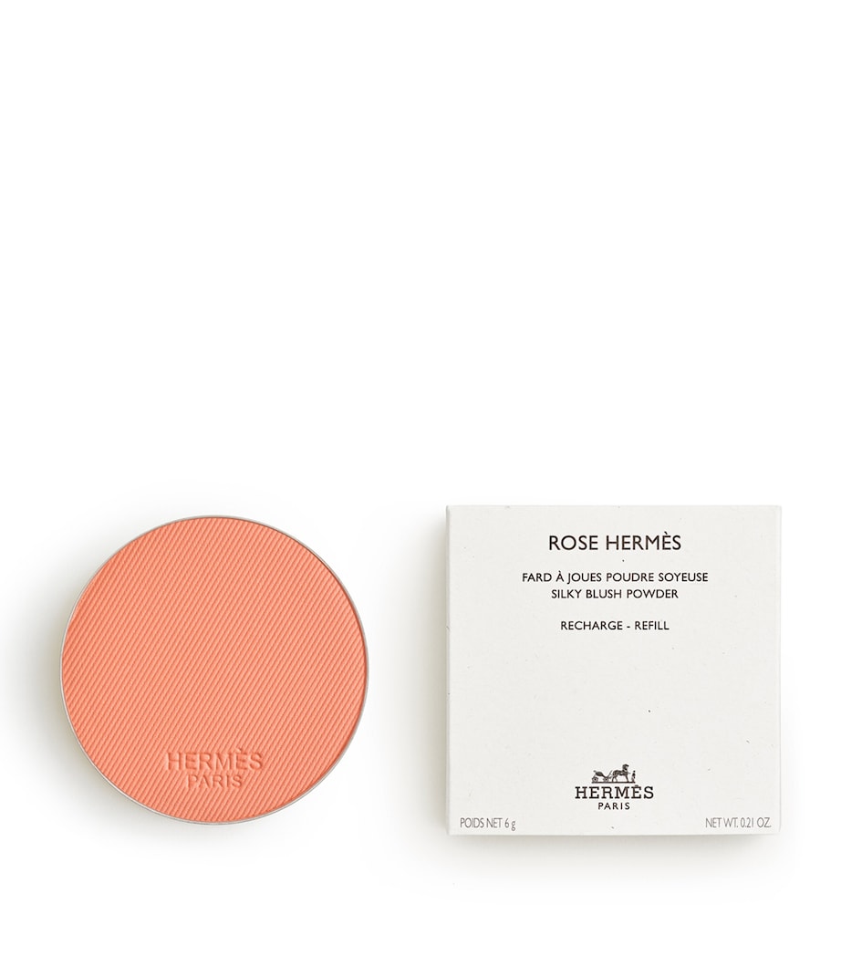 Rose Hermès Silky Blush Powder Refill 19 ROSE ABRICOT Image 1