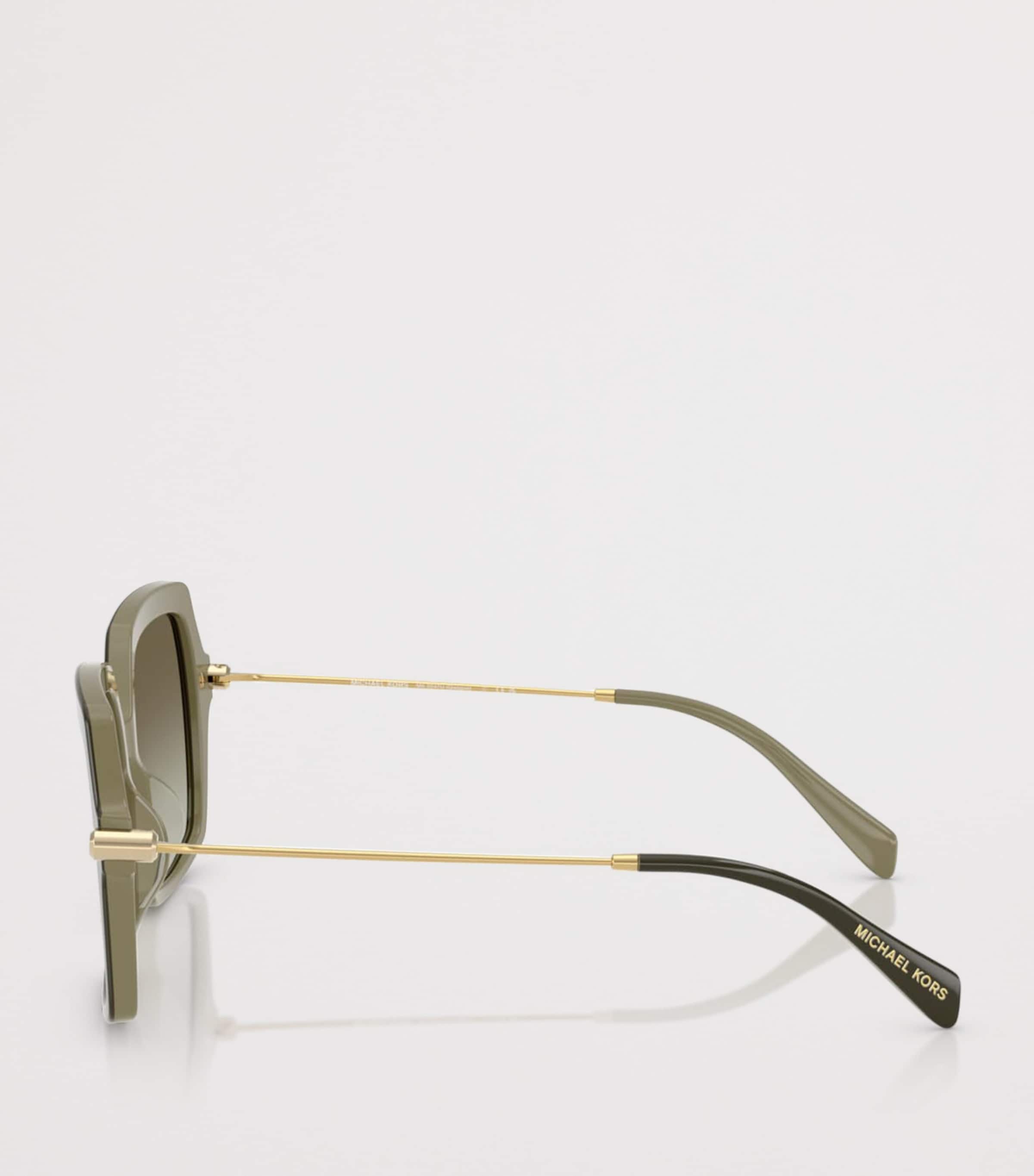 Michael Kors Quogue Square Sunglasses Green Image 3