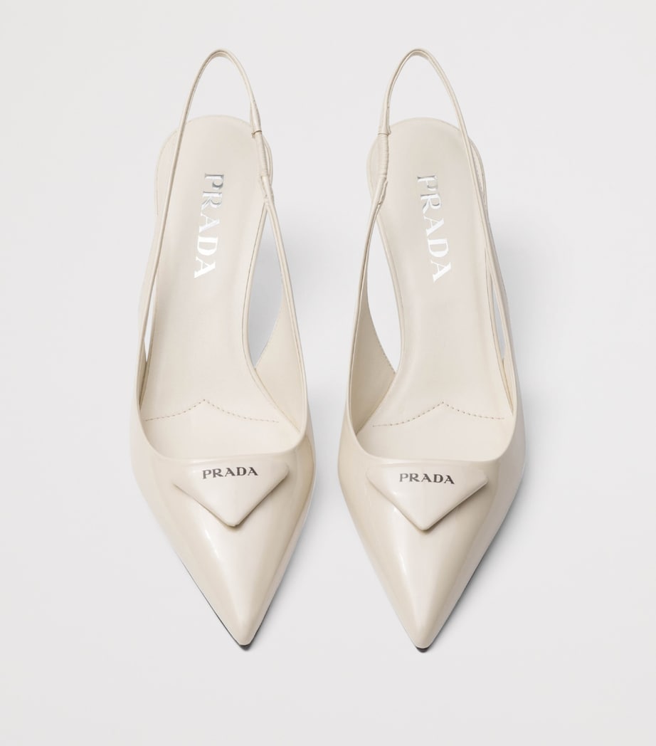 Patent Leather Slingback Pumps 55 F0304 Image 4