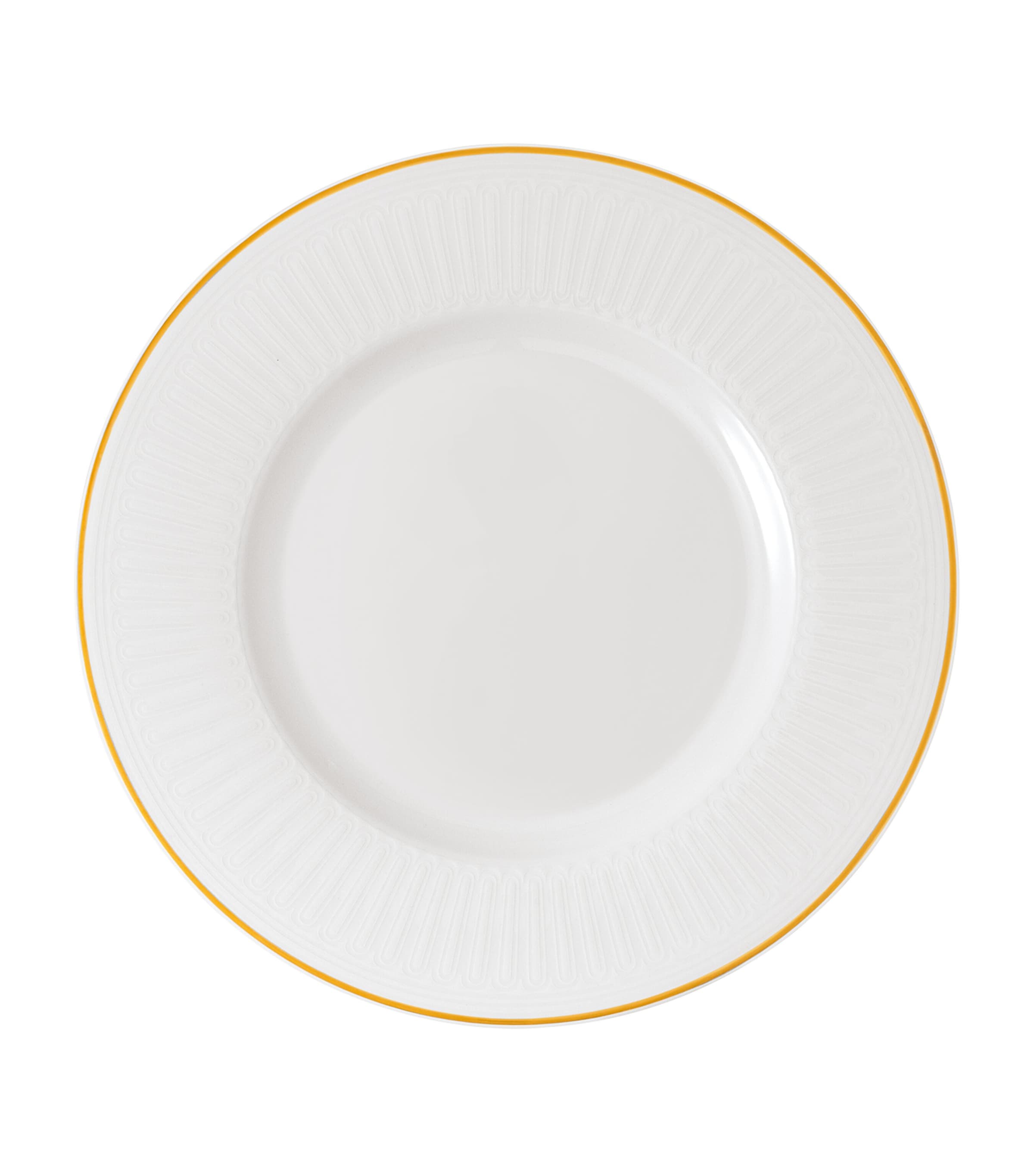 Villeroy & Boch Bone Porcelain Château Septfontaines Flat Plate In White