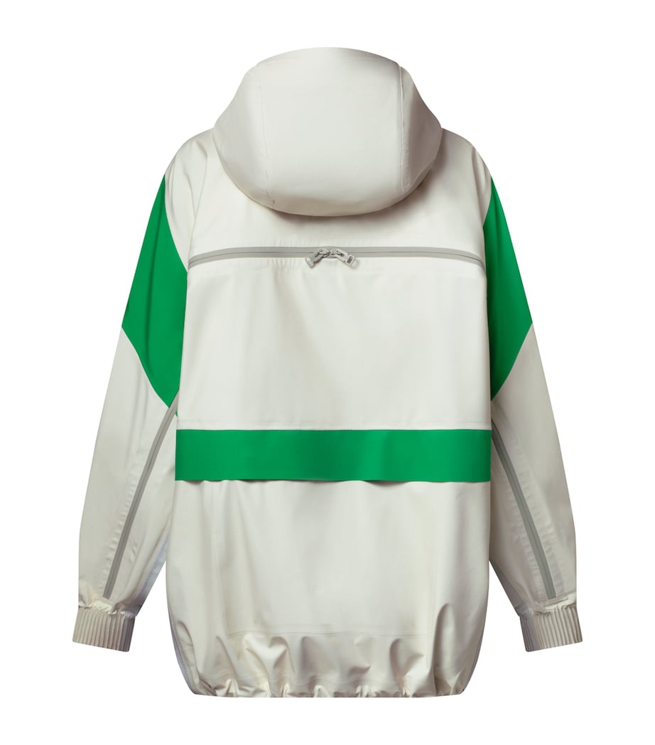 Logo-Perforation Sporty Parka Jacket MULTI Image 3