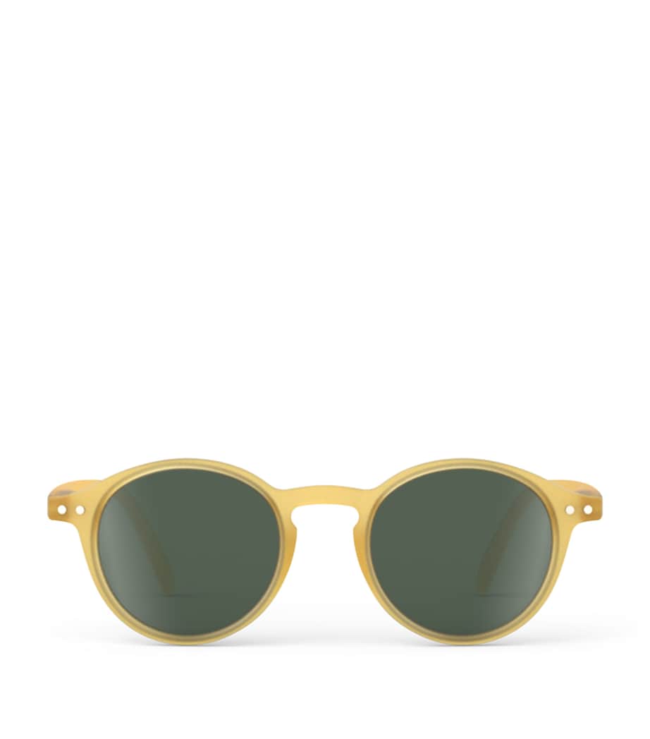 IZIPIZI KIDS #d Round Sunglasses (3-5 Years) Yellow Honey Image 1