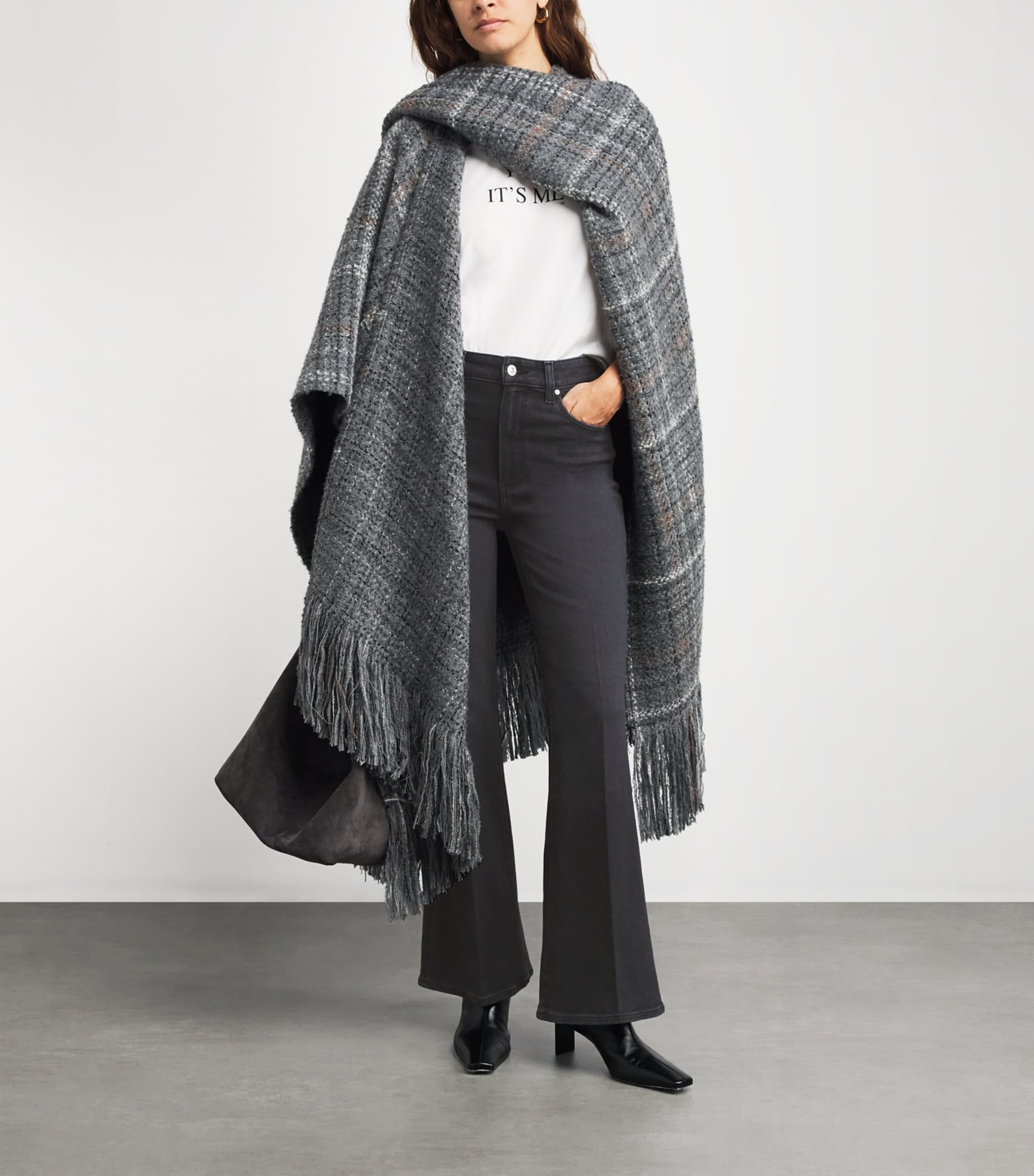 Marlow Skimmer Flared Jeans INK BLACK Image 2