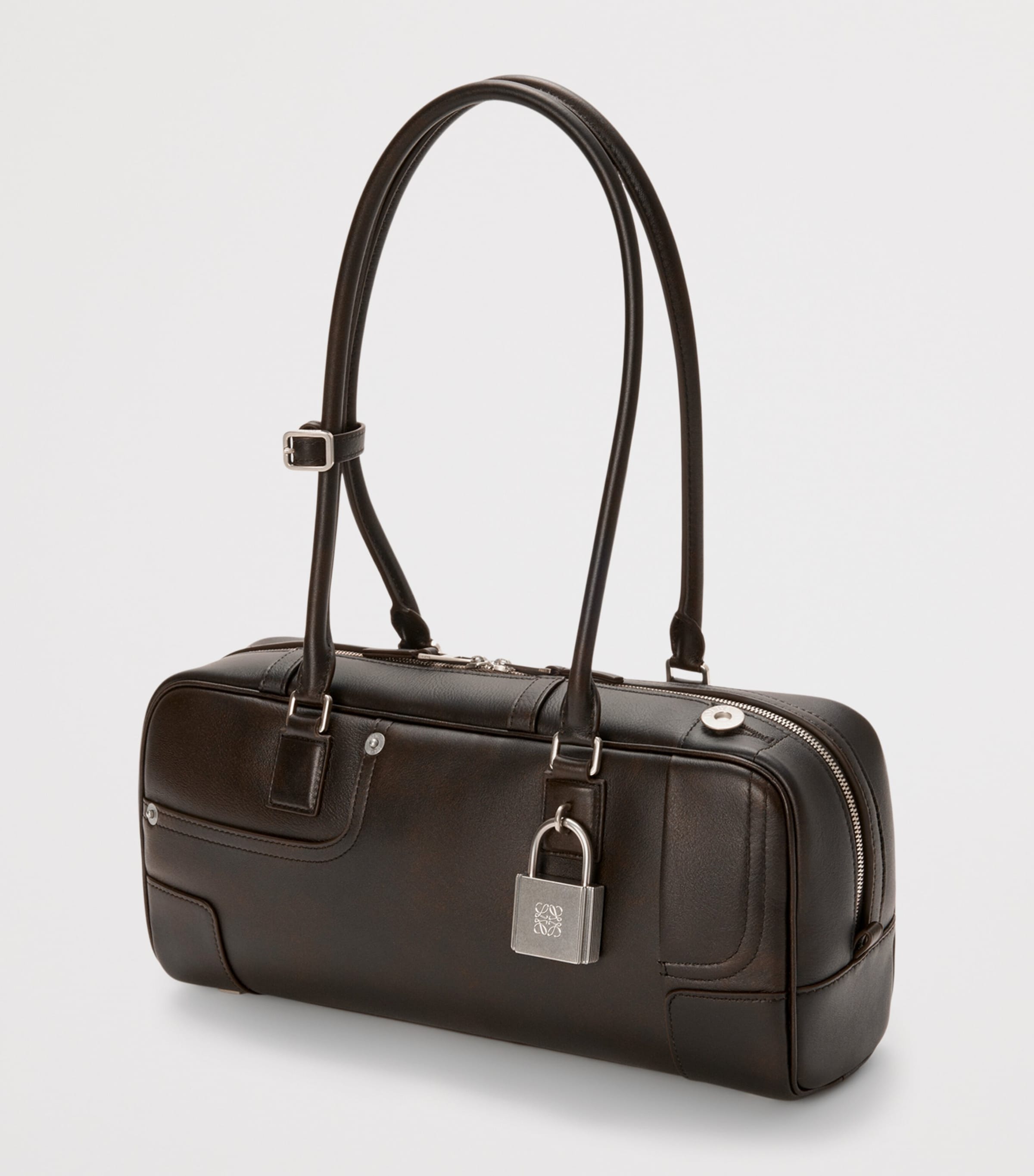 Calfskin Amazona 31 Panta Shoulder Bag VINTAGE BROWN Image 3