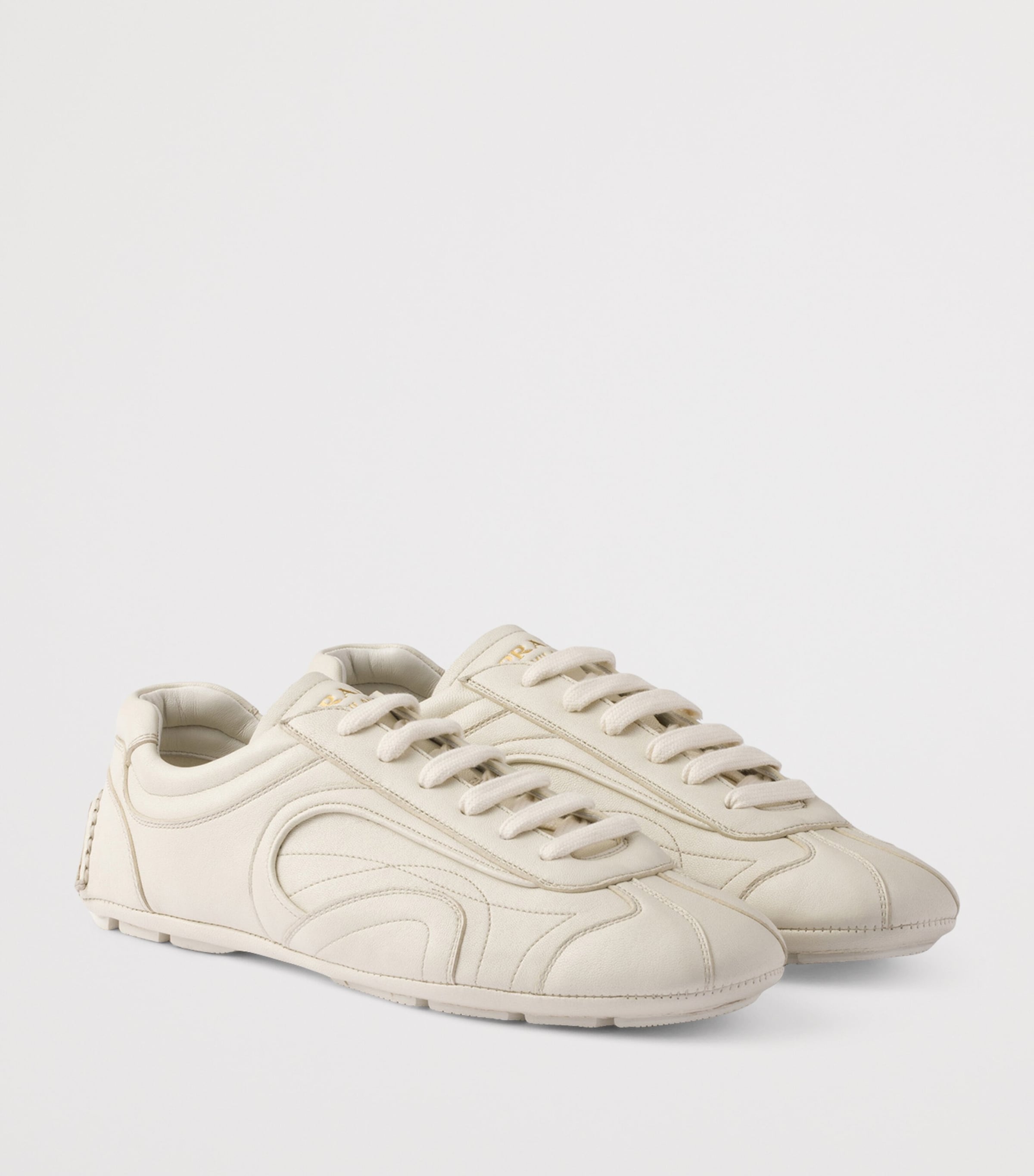Nappa Leather Antiqued Sneakers F0K74 Image 2