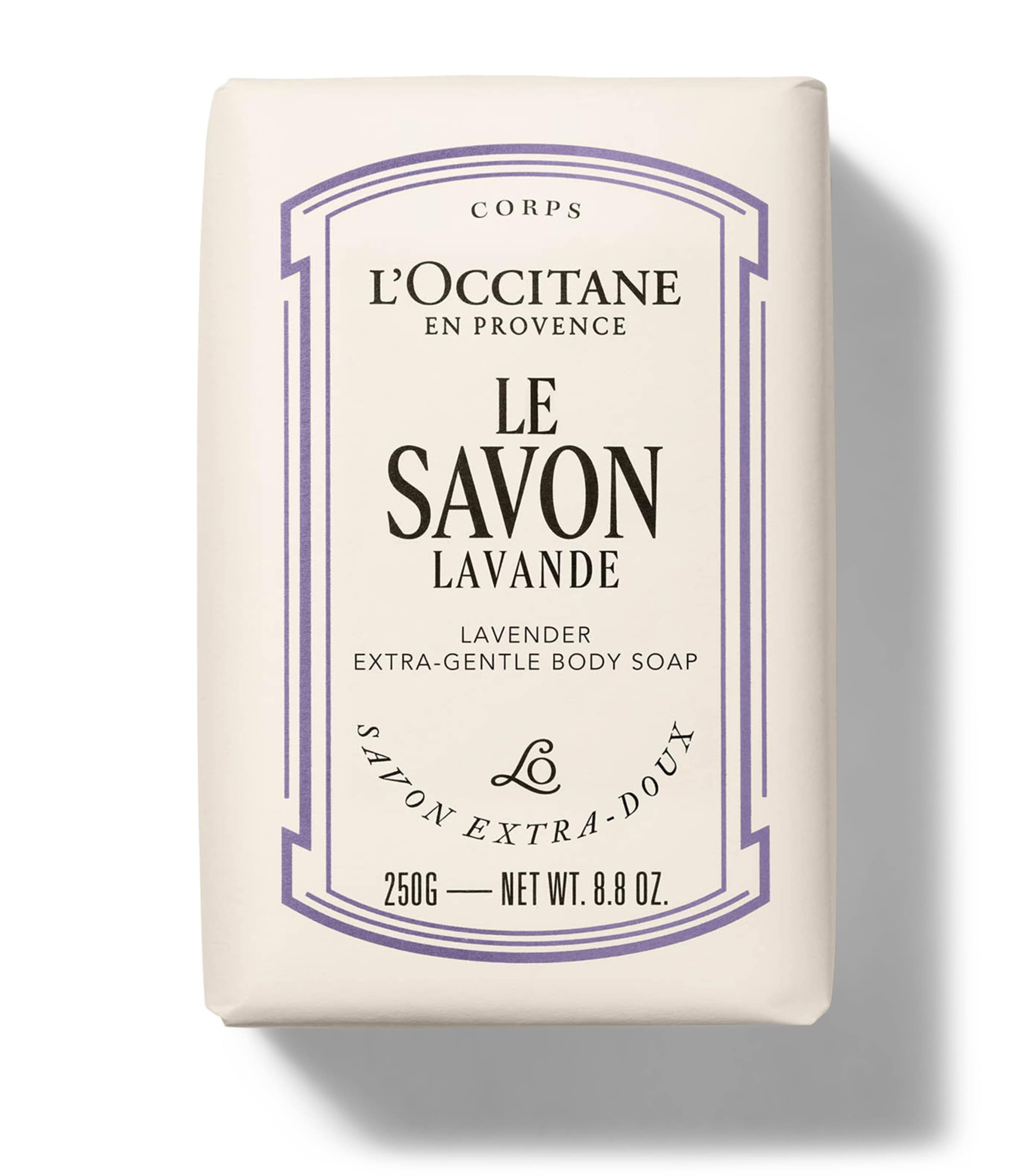 L'Occitane Lavender Extra Gentle Body Soap (250g) Image 1