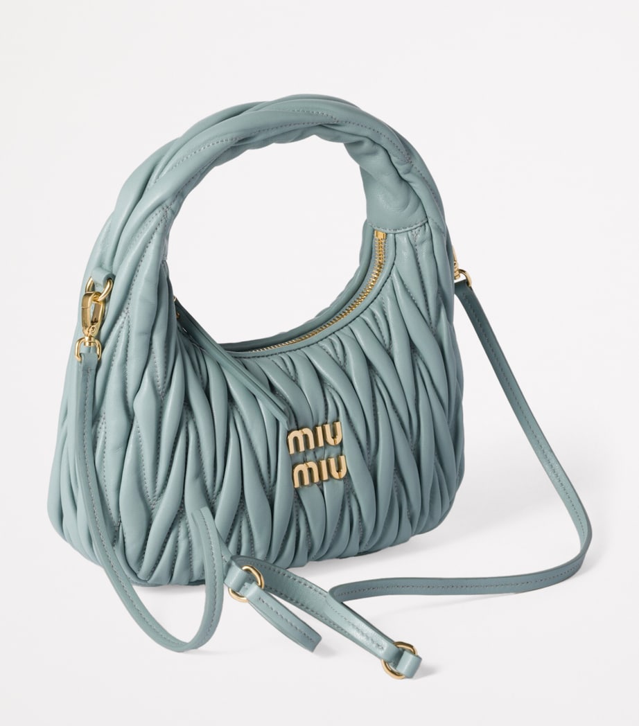 Matelassé Leather Wander Top-Handle Bag F0035 Image 3