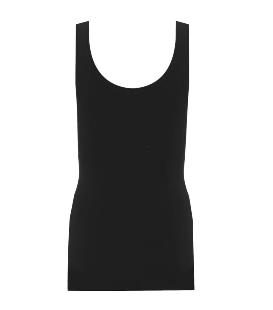Touch Feeling Tank Top BLACK Image 1