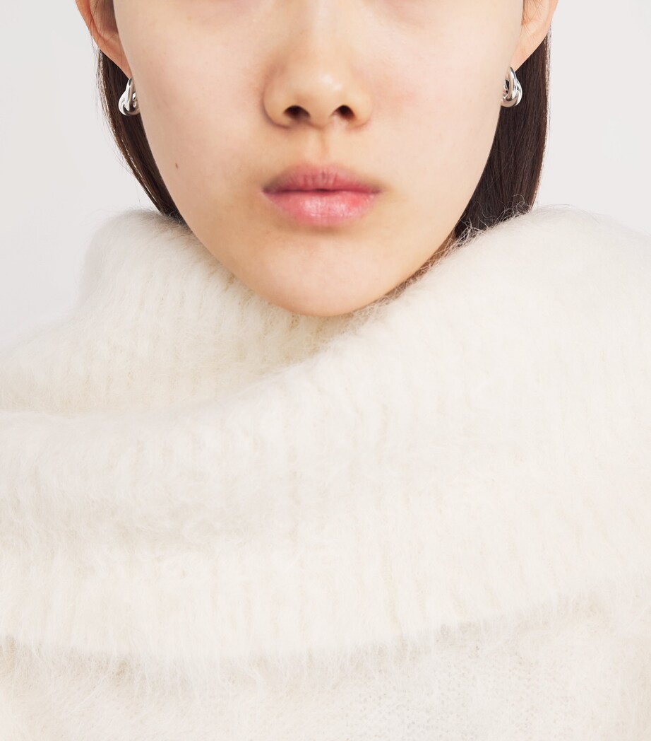 LIÉ STUDIO Sterling Silver The Diana Hoop Earrings Silver Image 5