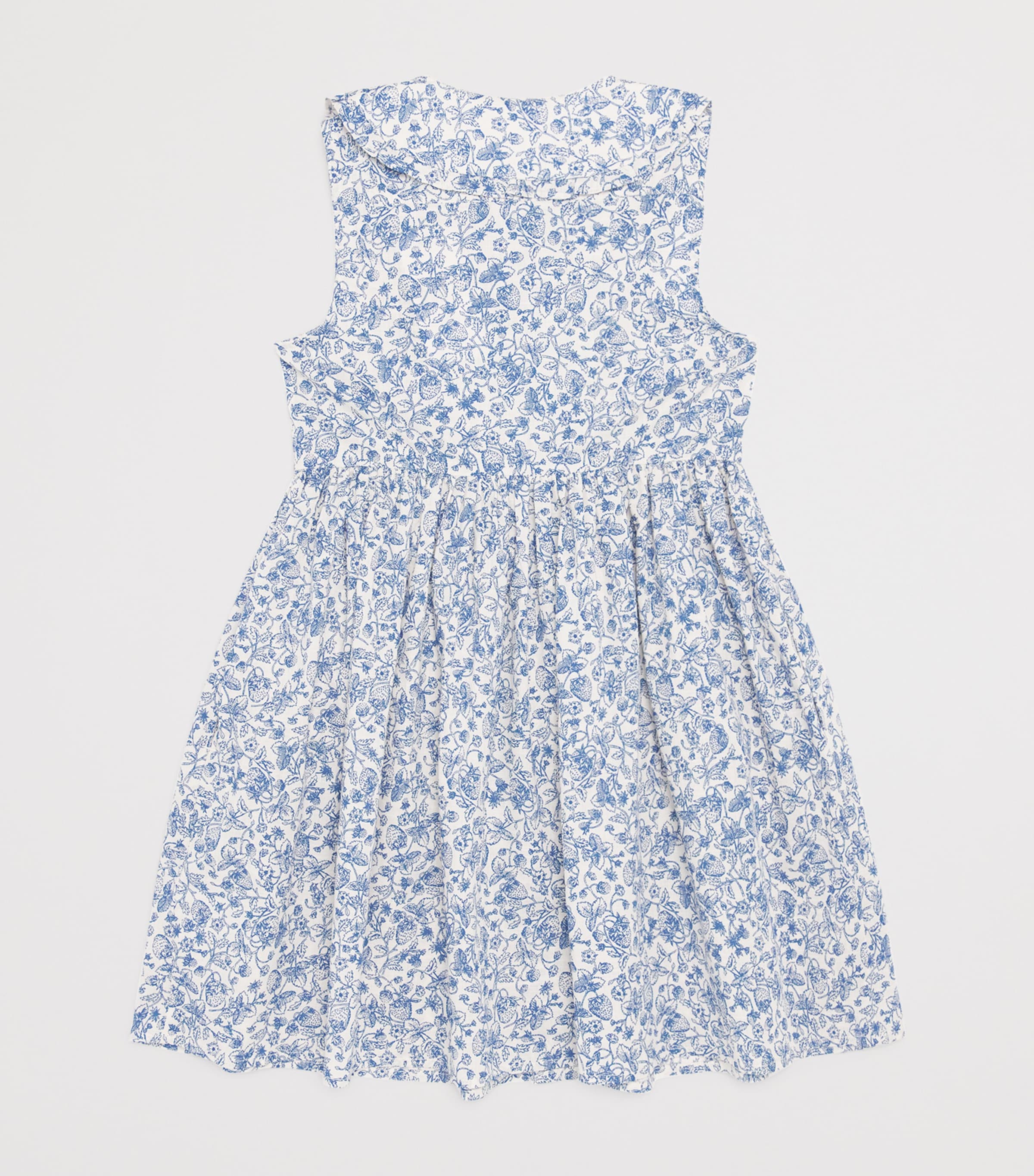 Cotton Floral Dress (2-6 Years) MULTI Image 2
