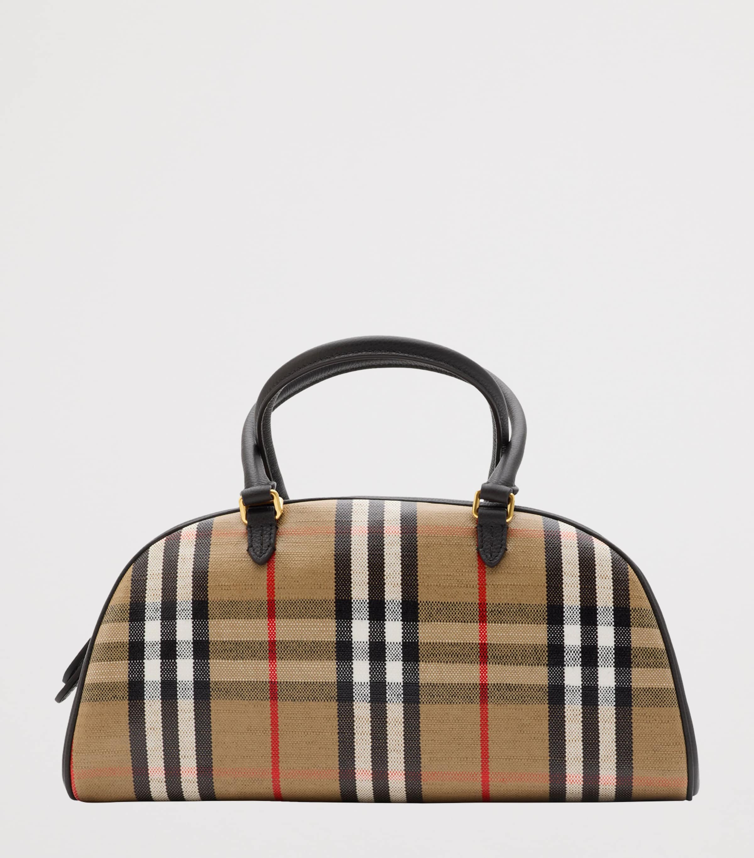 Canvas Highlands Bowling Top-Handle Bag SAND Image 5