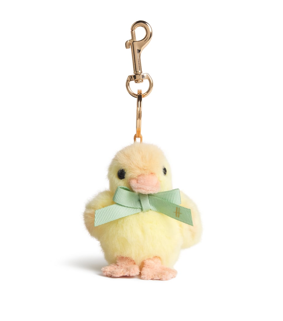 Plush Chick Keyring YELLOW Image 1