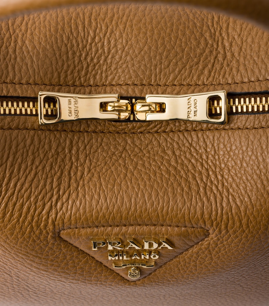 Small Leather Top-Handle Bag F03V8 Image 6