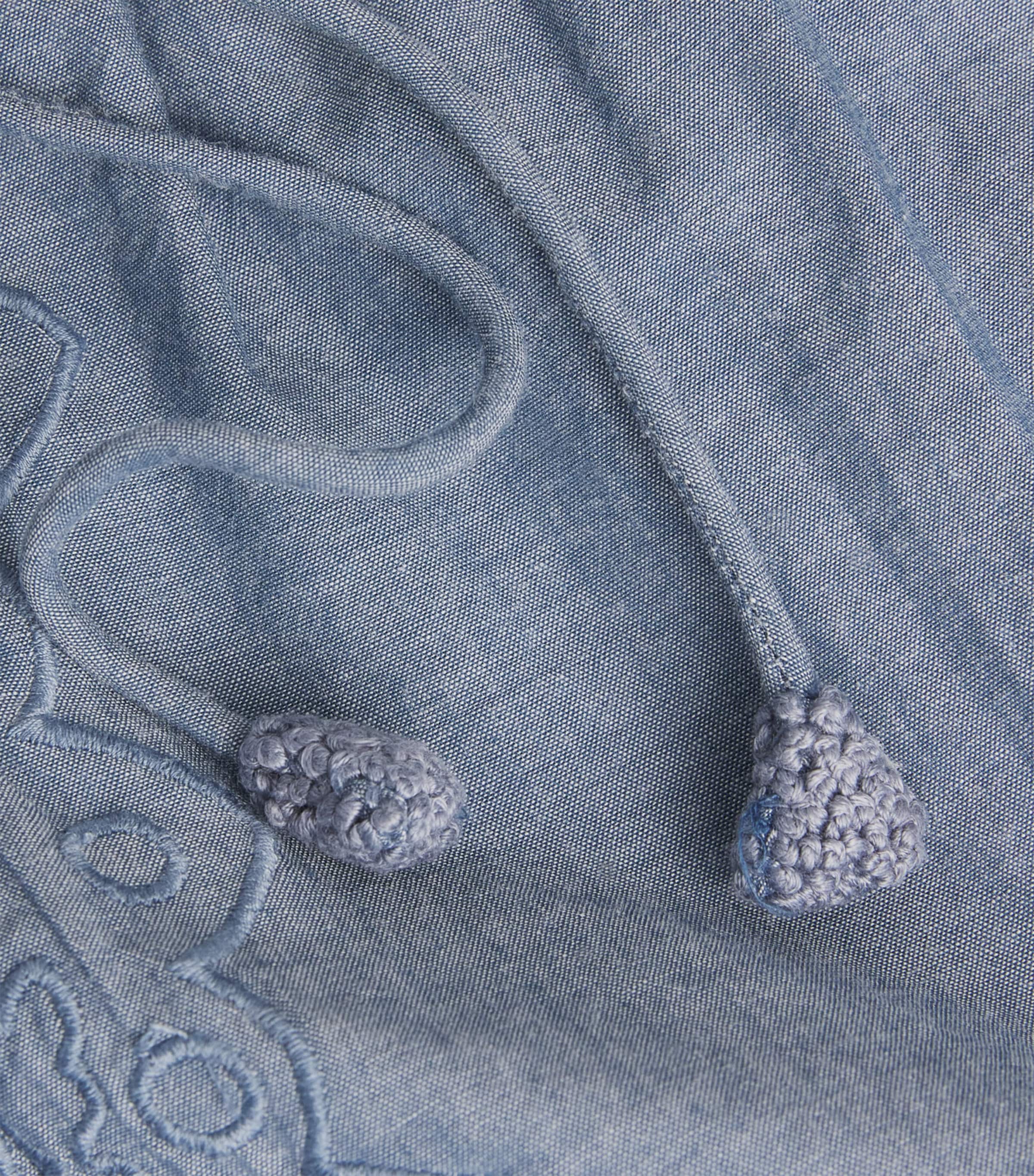 Embroidered Effie Blouse CHB CHAMBRAY Image 5