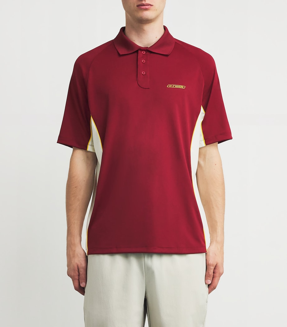 x Reebok Polo Shirt BURGUNDY Image 3