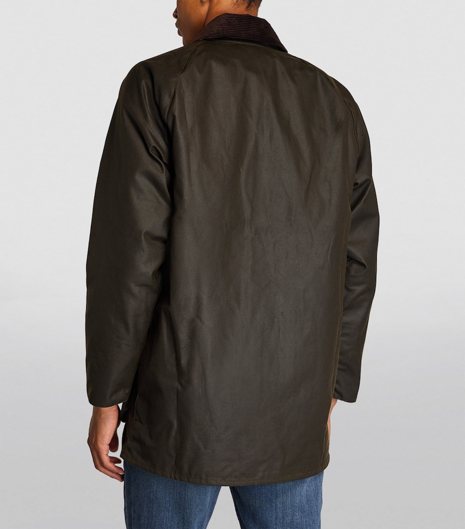 Waxed Beaufort Jacket OLIVE Image 7