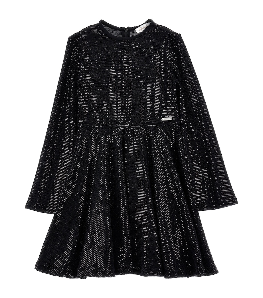Sequinned Dress (2-12 Years) NERO Image 1