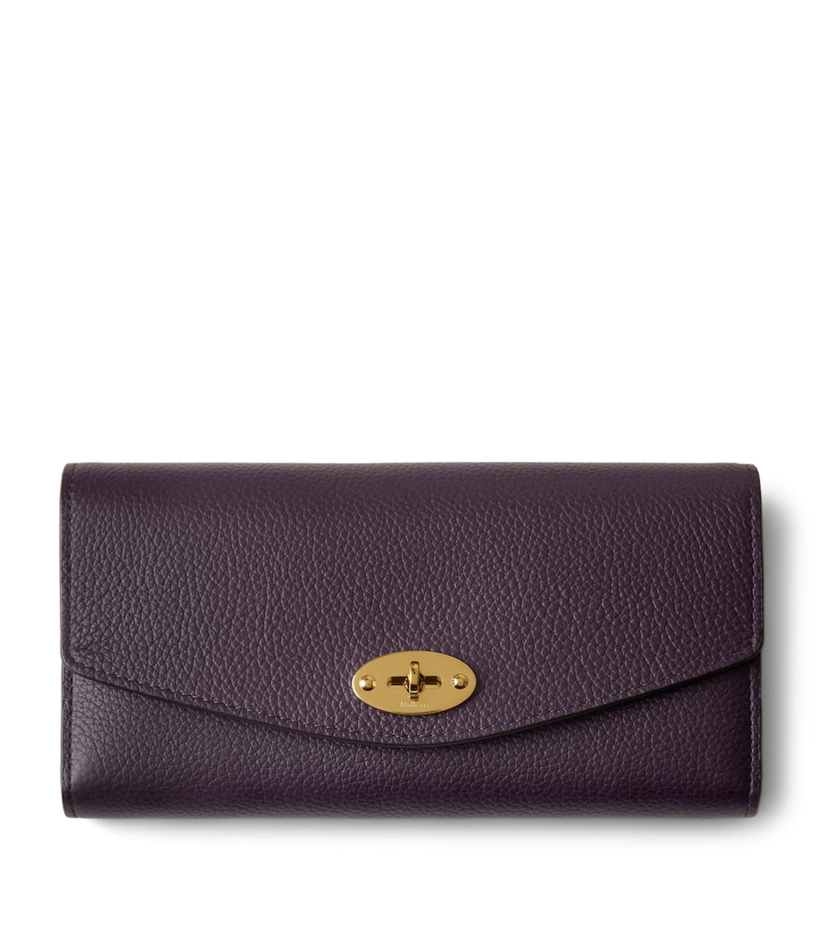 Leather Darley Wallet DEEP AUBERGINE Image 1