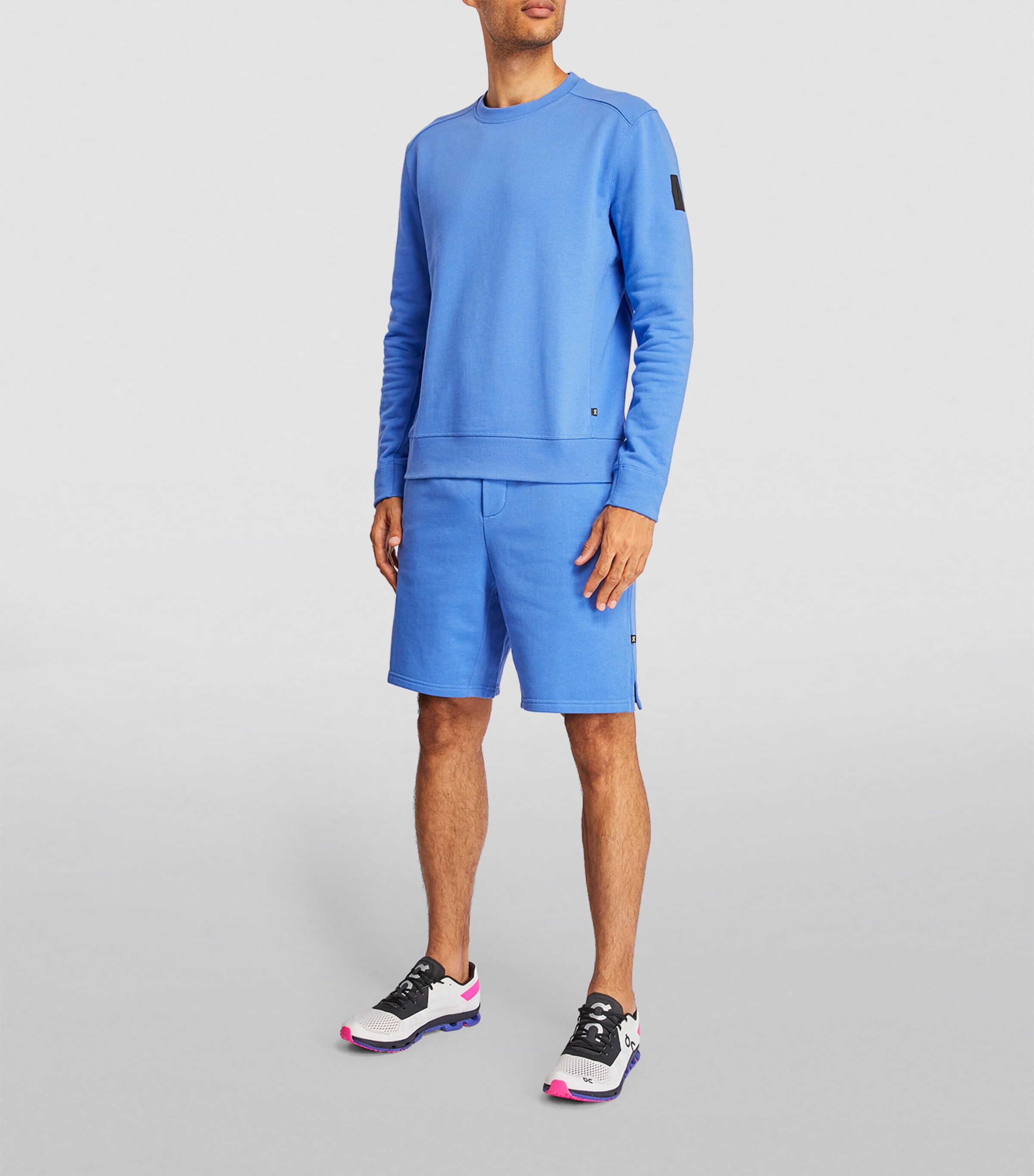 On Mens Cotton Sweatshirt Cobalt Image 2