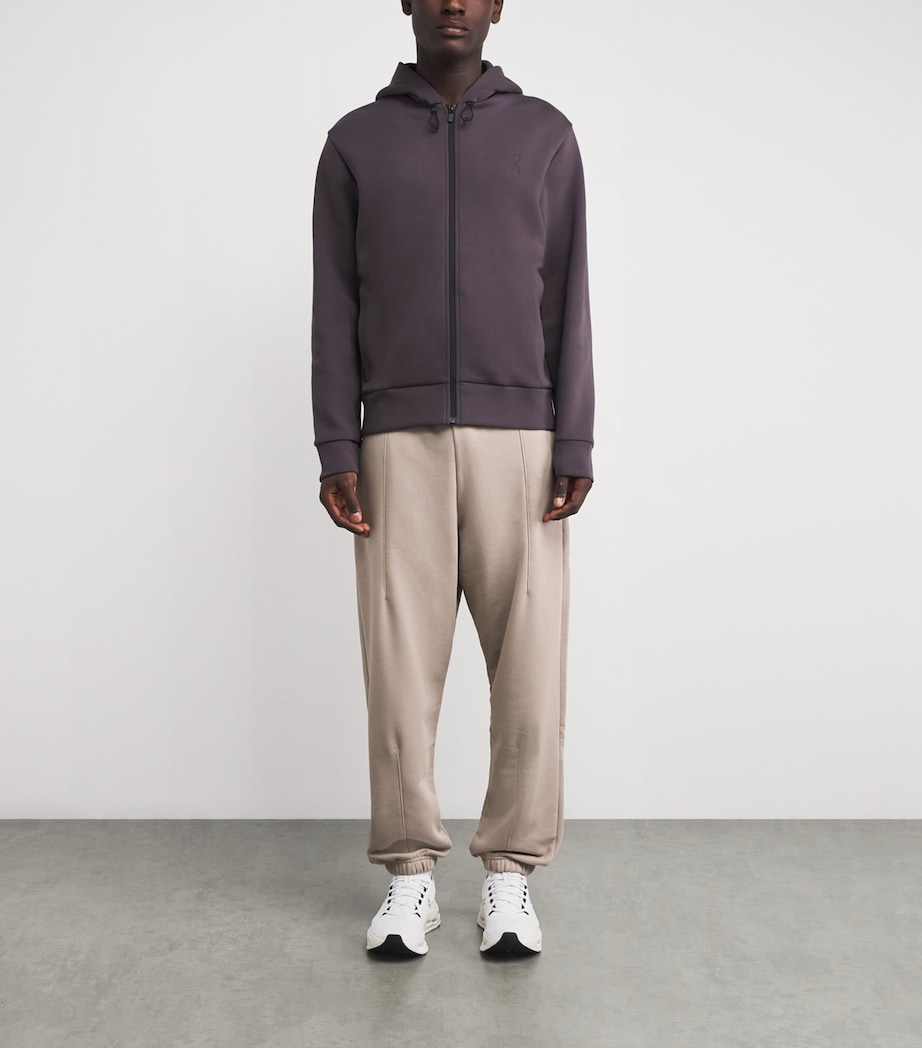 Cotton-Blend Club Sweatpants DESERT Image 2