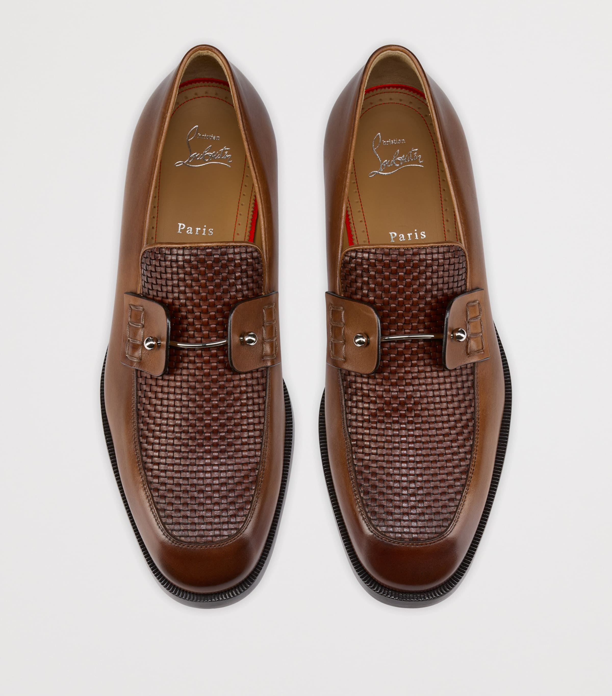 Christian Louboutin Chambelimoc Calfskin Loafers Image 4