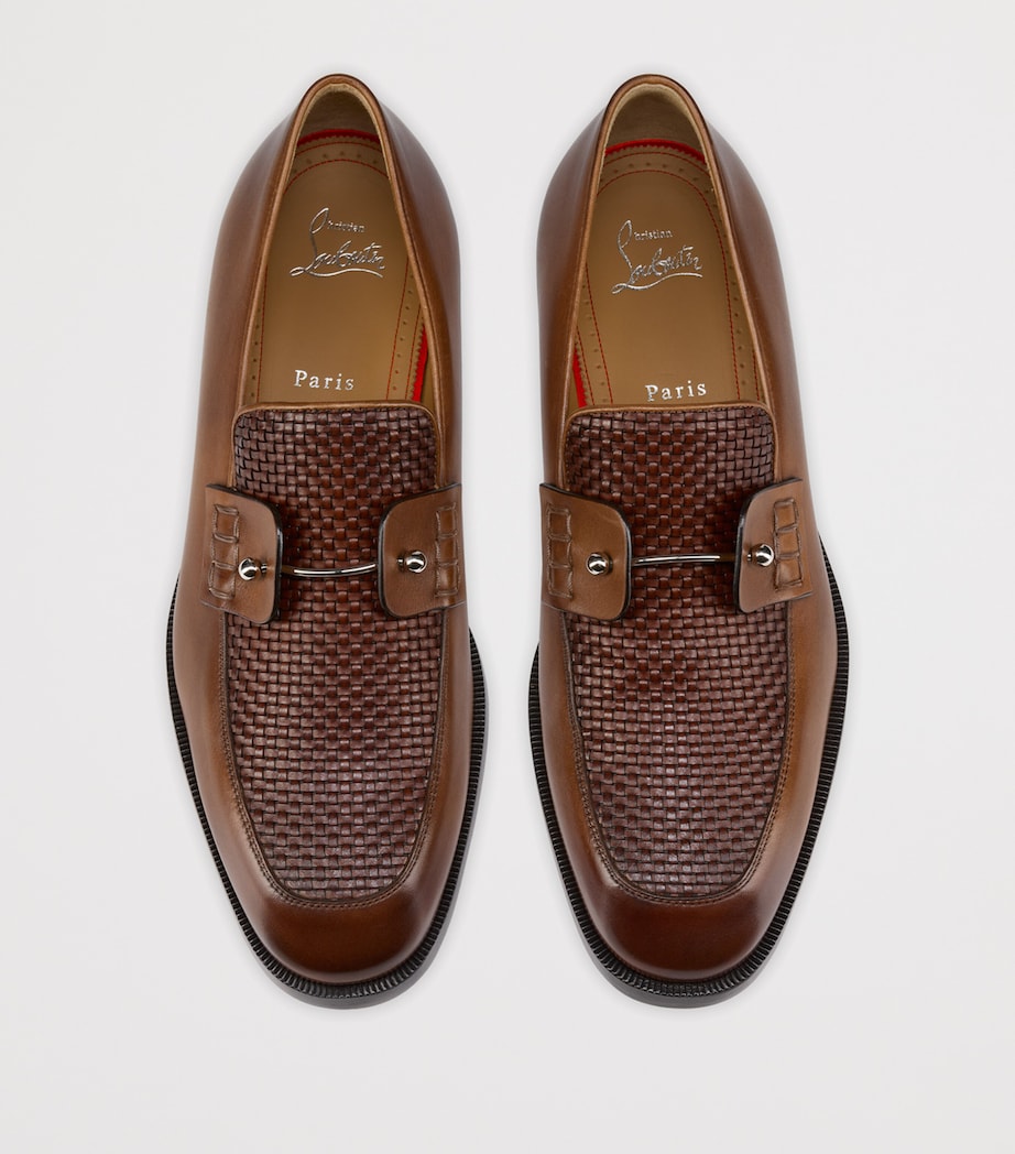 Christian Louboutin Chambelimoc Calfskin Loafers Image 4