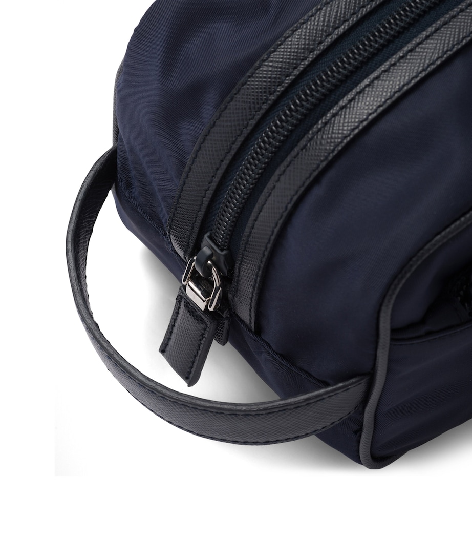 Prada Re-Nylon and Saffiano Leather Wash Bag Image 2