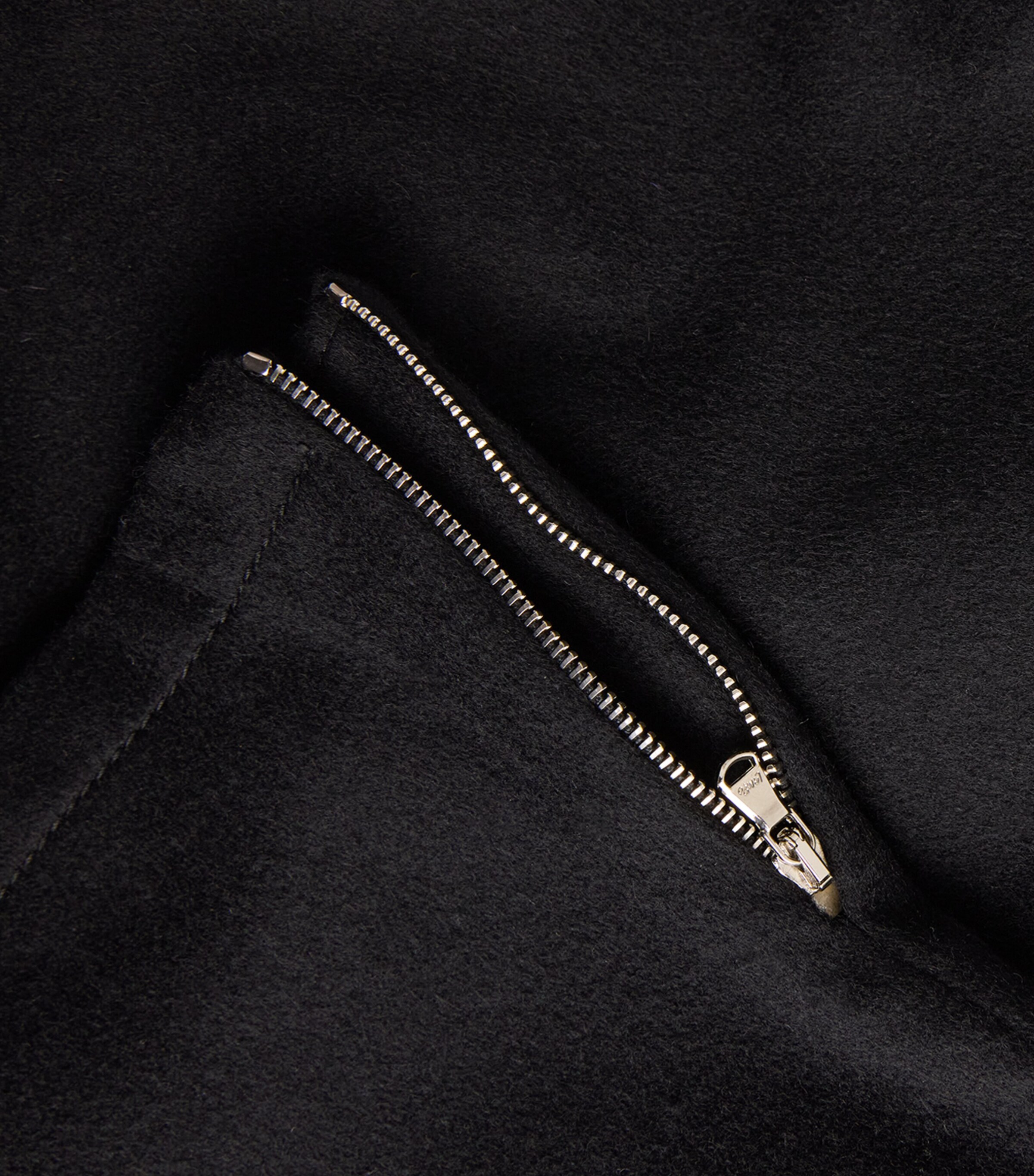Alan Scott Mens Cashmere-Blend Sweatpants Black Image 6