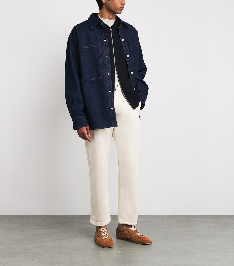 Stretch-Organic Cotton Aden Chinos IVORY Image 2