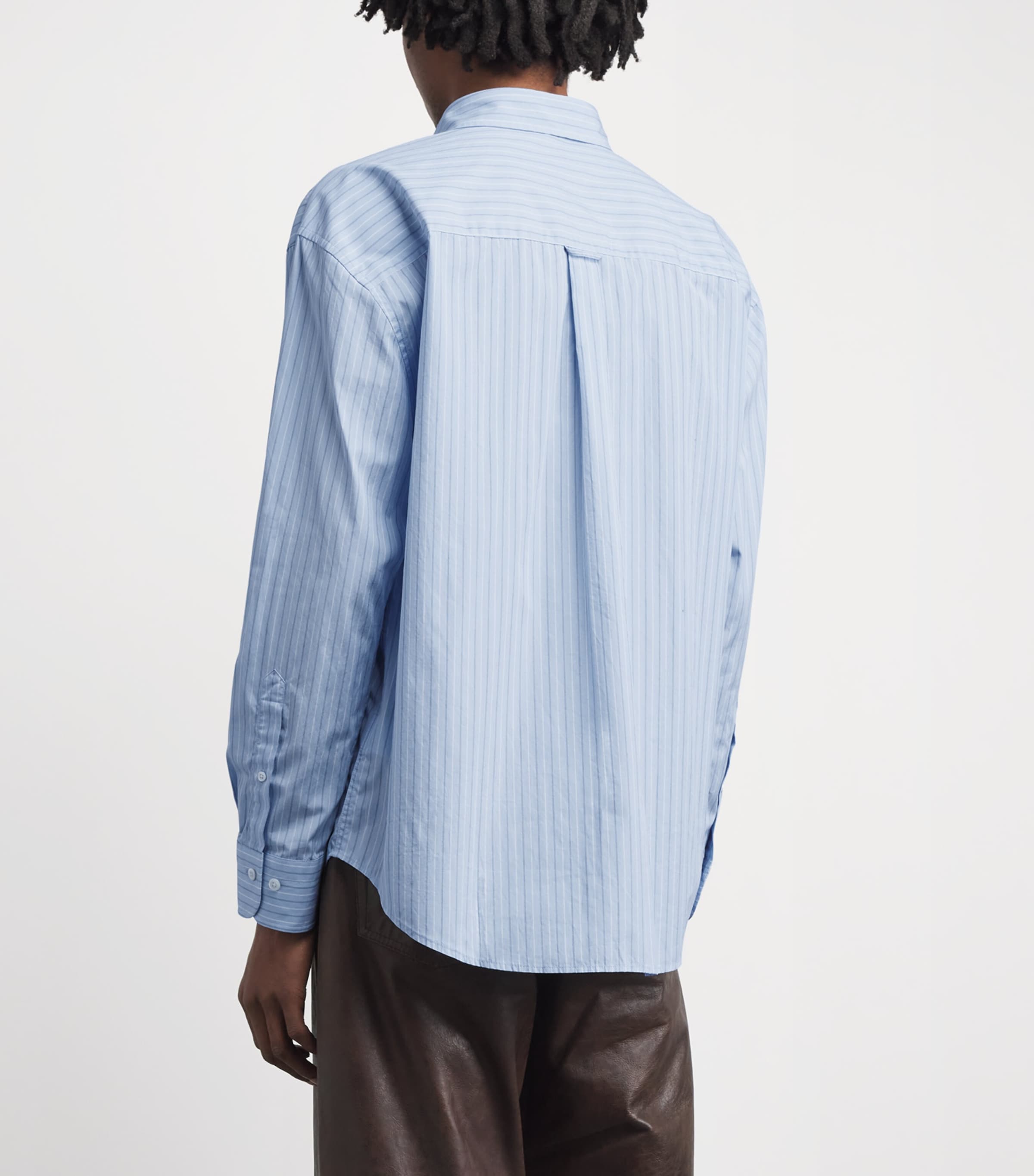 Sunflower Mens Cotton Stripe New Base Shirt Long Sleeve Shirt Image 5