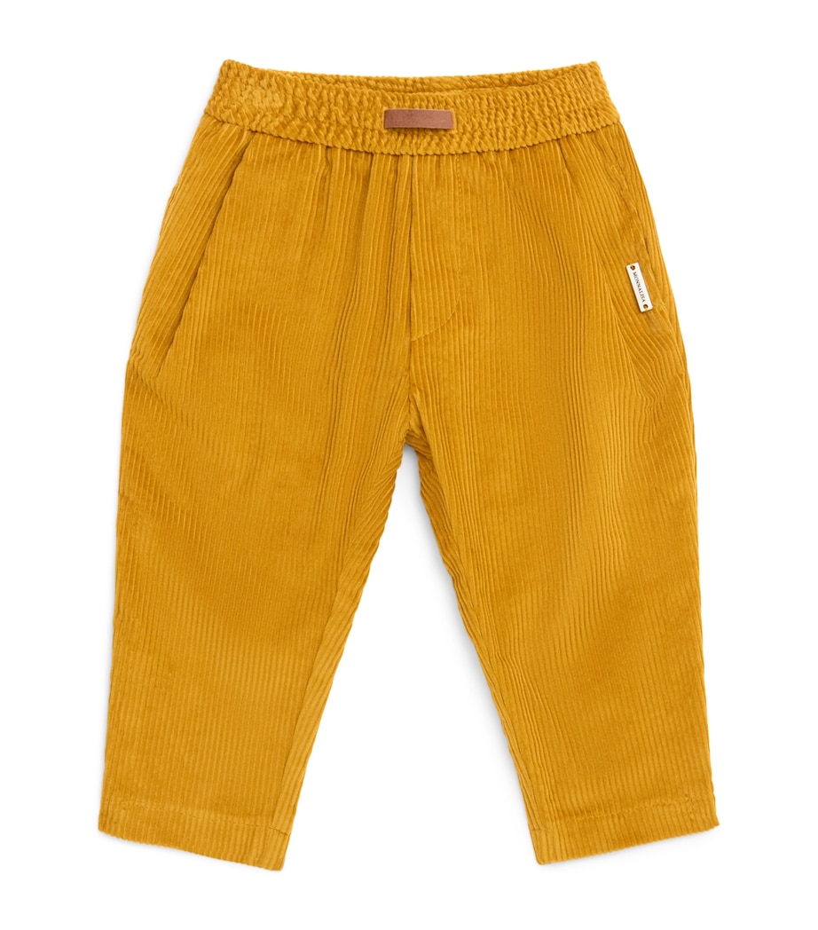 Monnalisa Corduroy Trousers (6 Months-6 Years) Acero Image 1