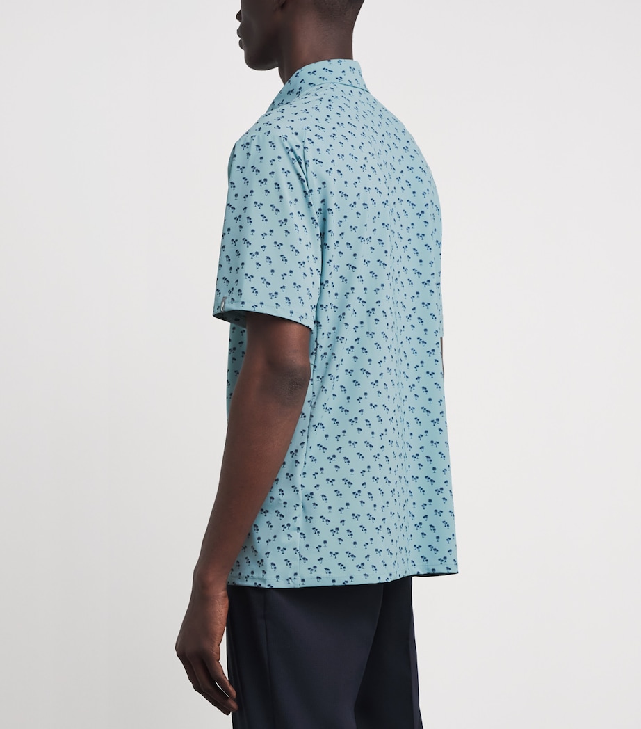 KJUS Mens Printed Golfer Polo Shirt Rvbk/ablu Image 5