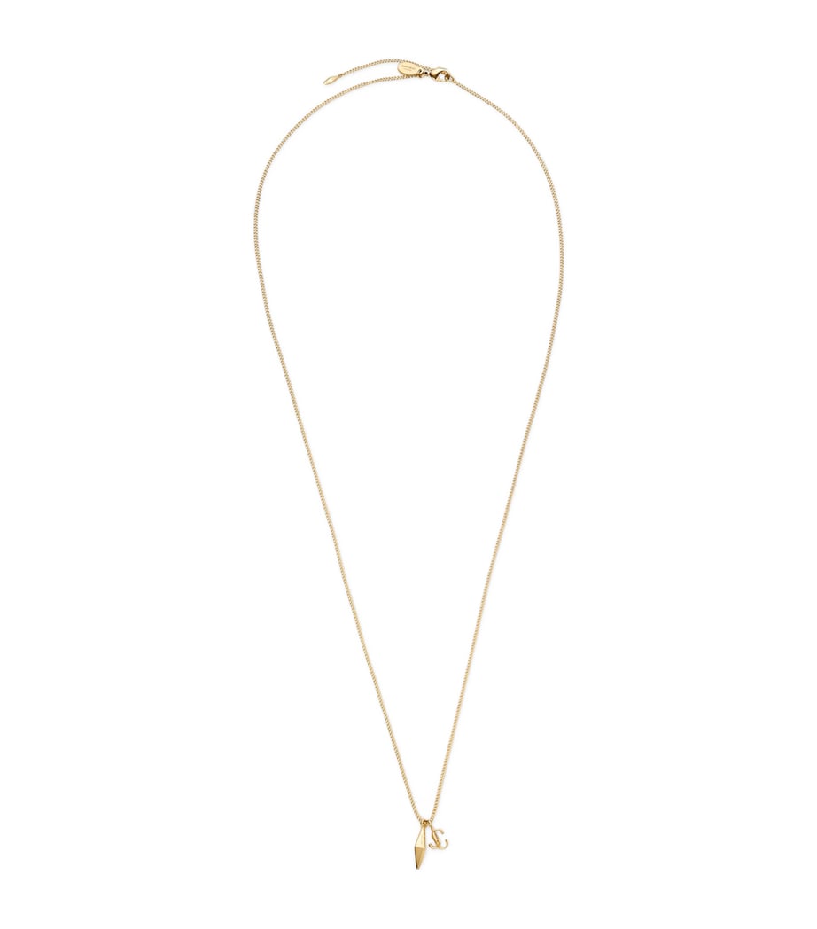 Diamond JC Chain Necklace GOLD Image 1