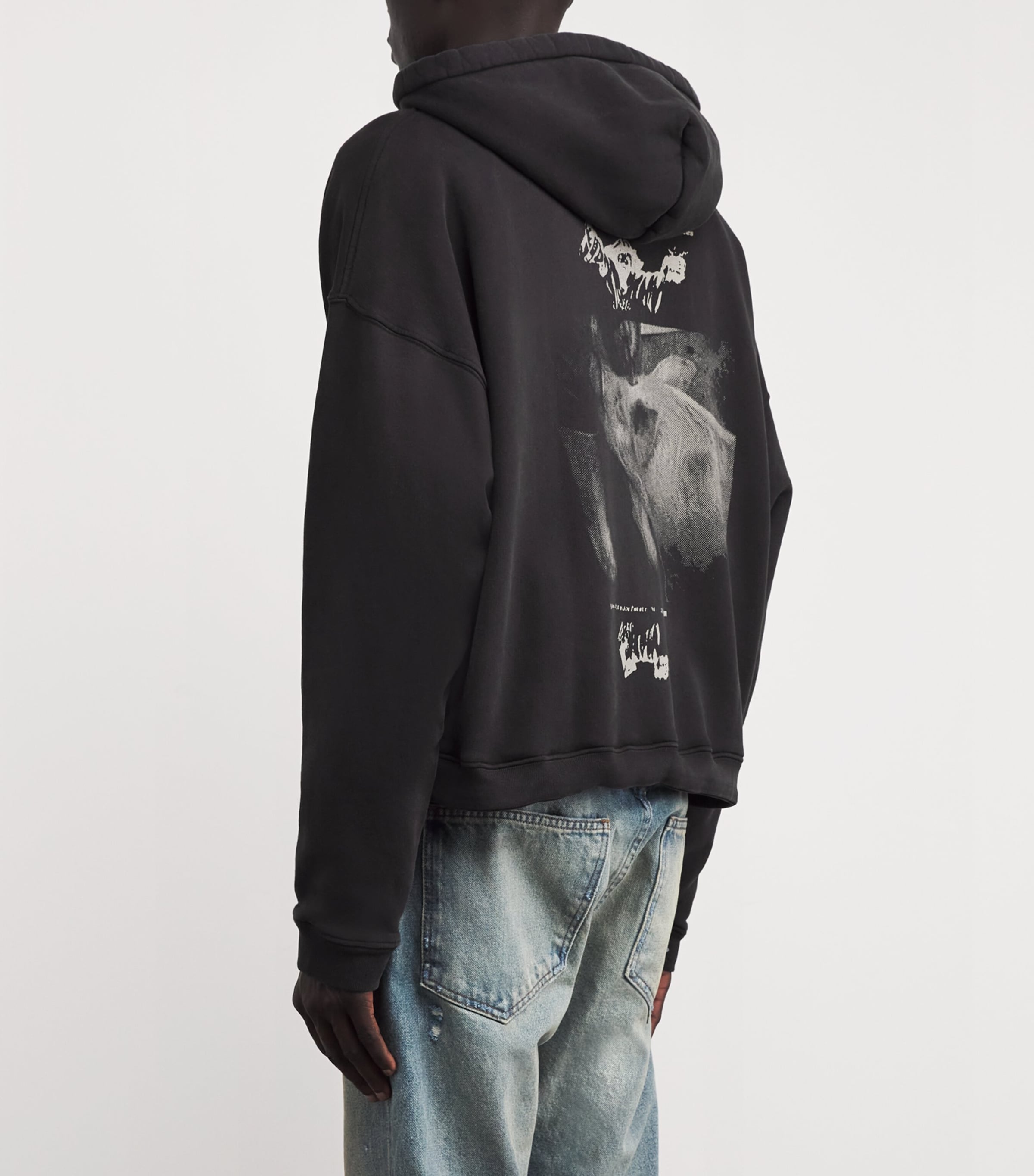 Enfants Riches Déprimés Black Cotton Benny's Video Hoodie
