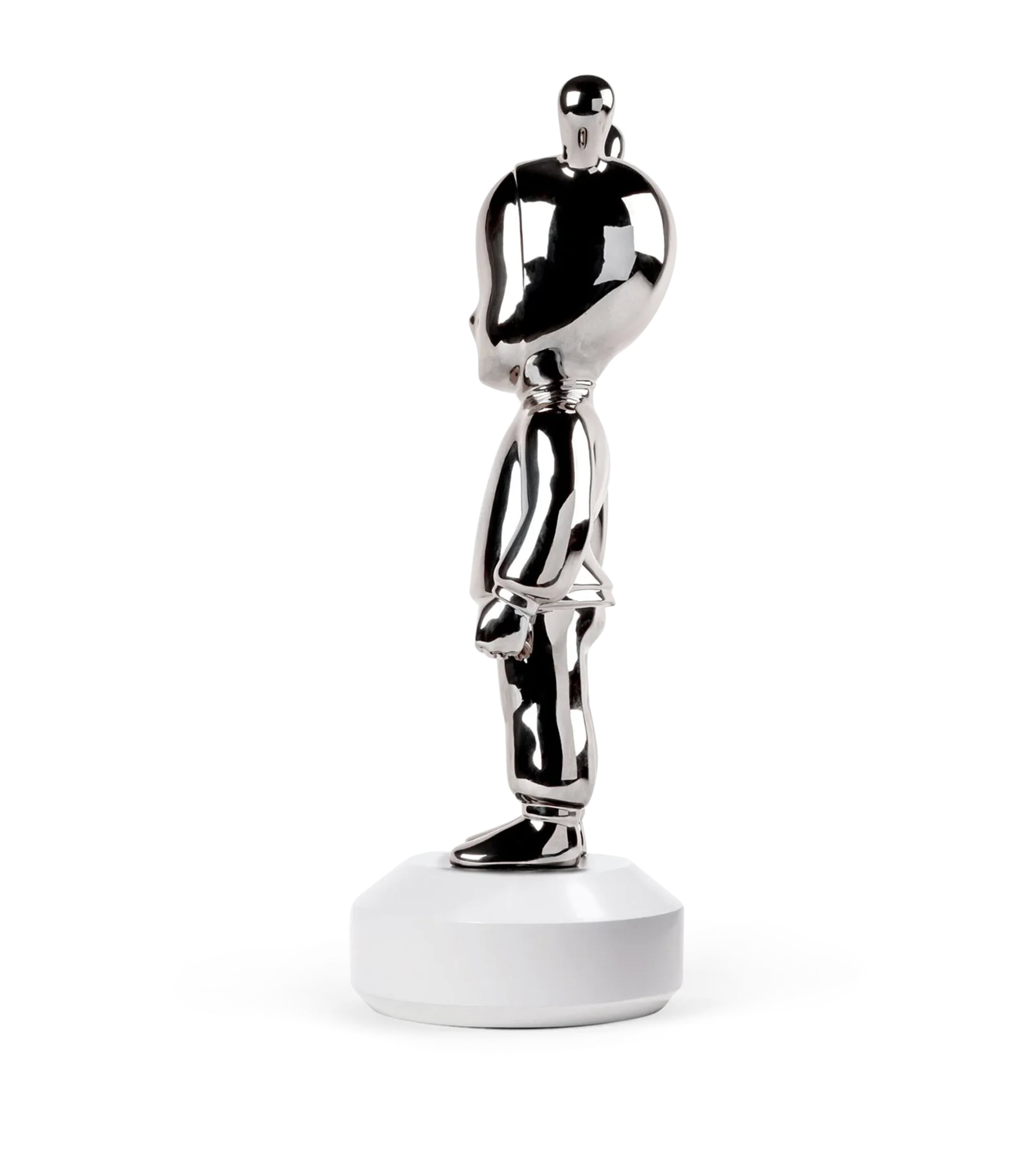 Big The Silver Guest Figurine WHITE & SILVER Image 2